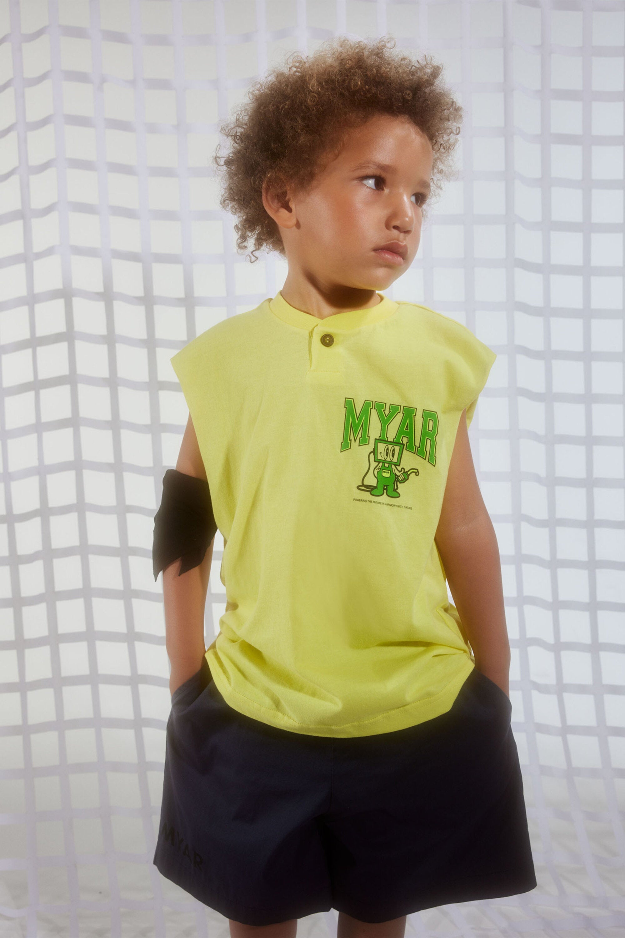 デッドストックコットンノースリーブTシャツ