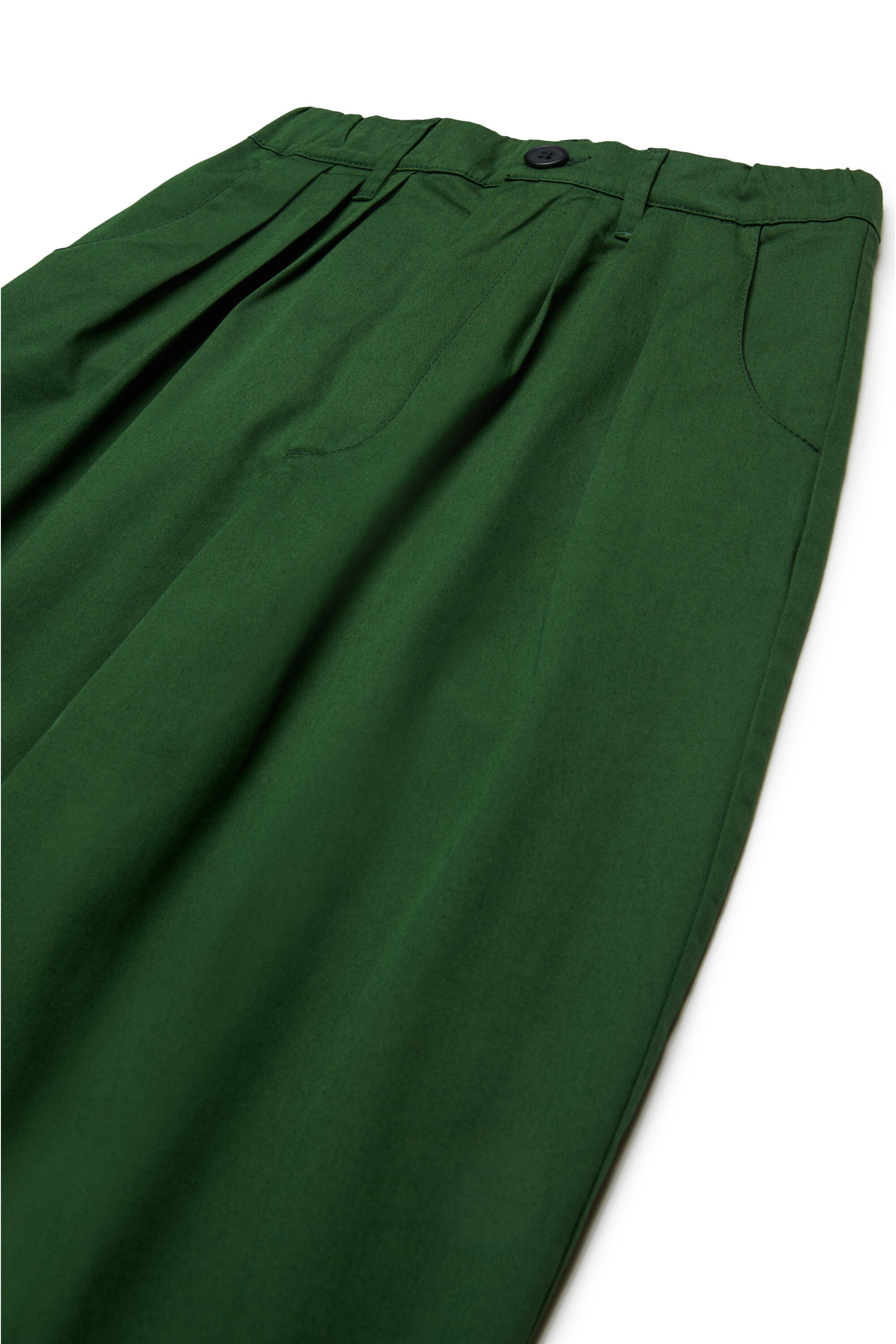 デッドストック生地とMYARロゴを使用したパンツ