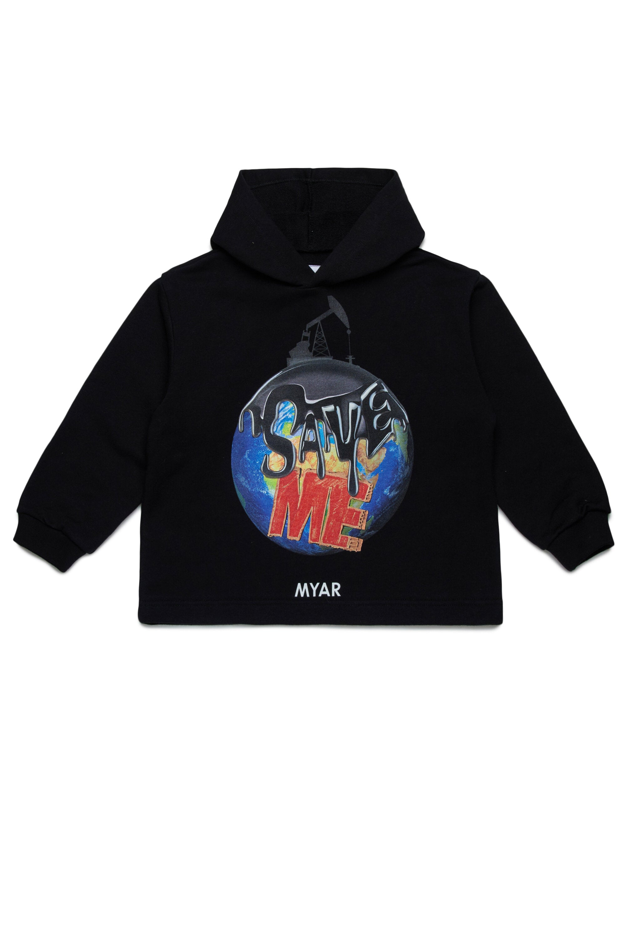 Save me グラフィック入りデッドストック コットン スウェットシャツ