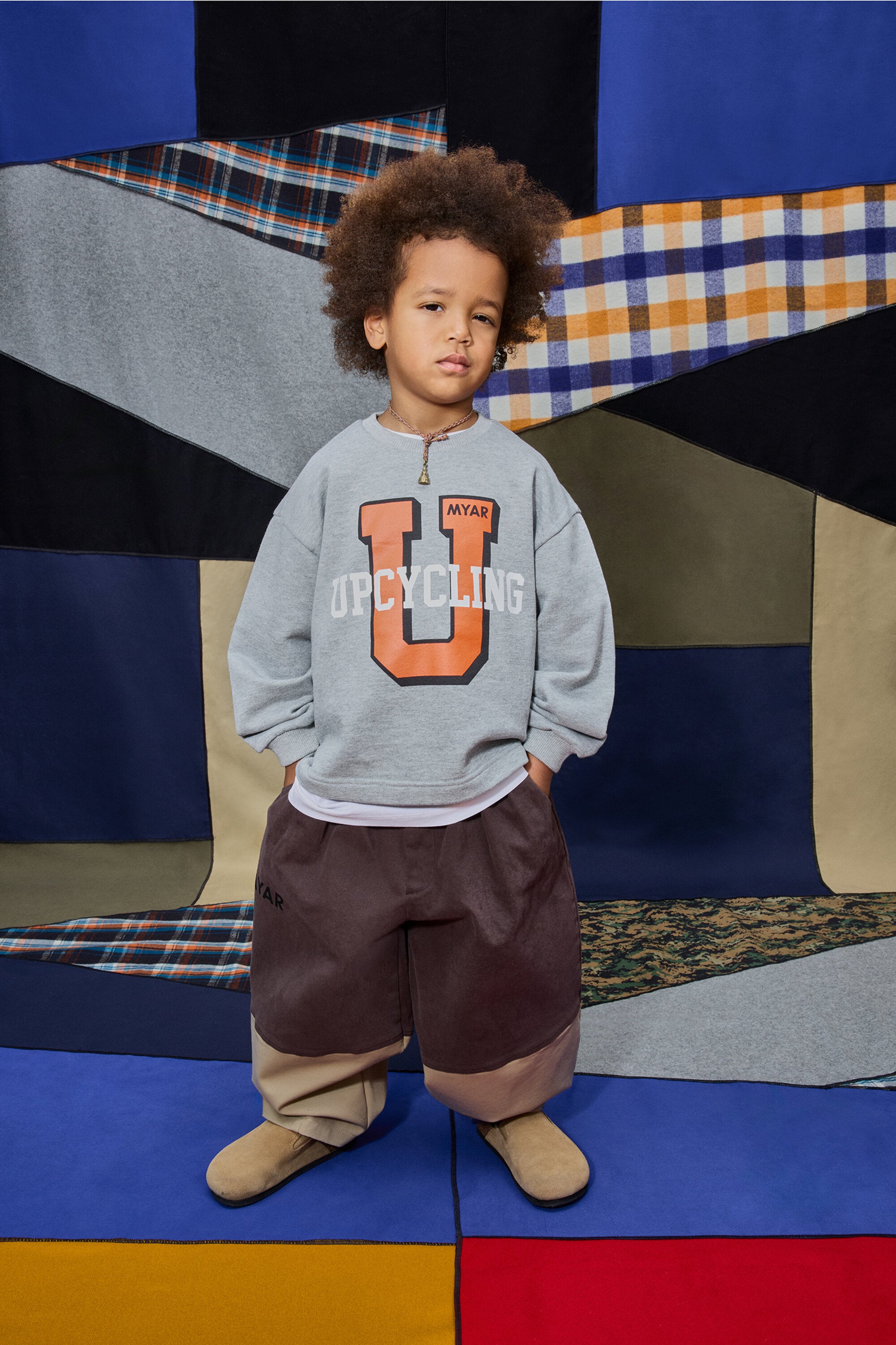 Oversized chino pants