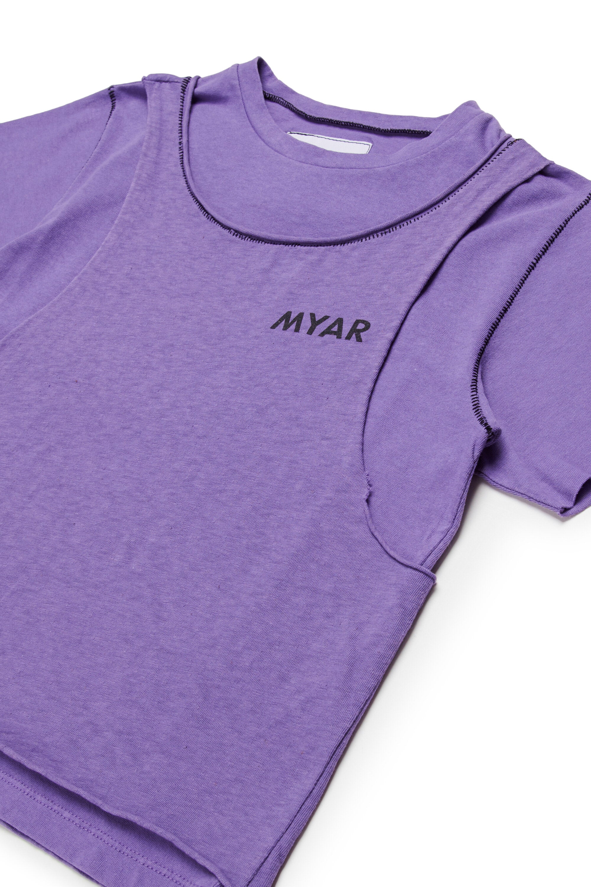 ロゴ入りクルーネックTシャツ