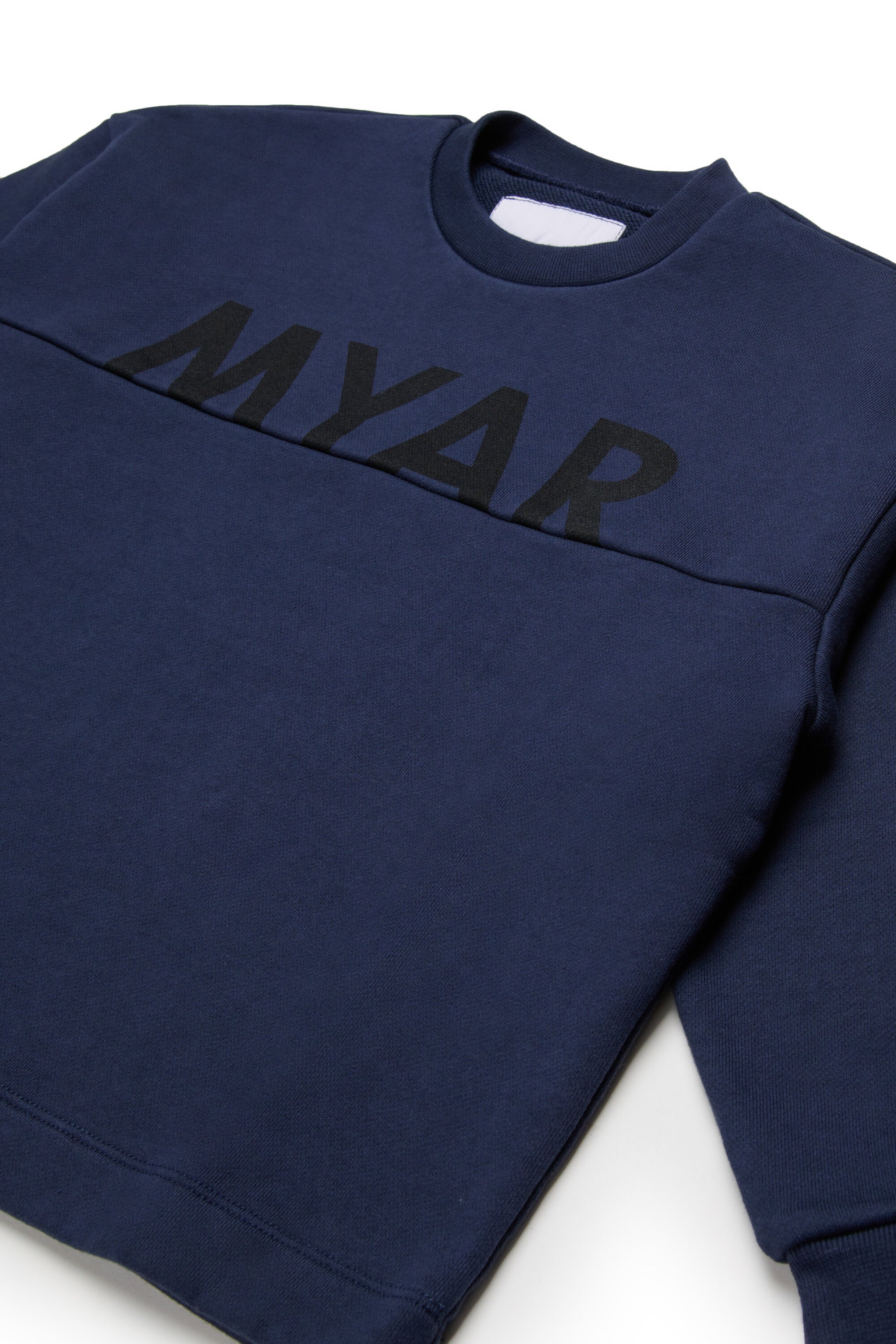 ロゴ入りクルーネックスウェット