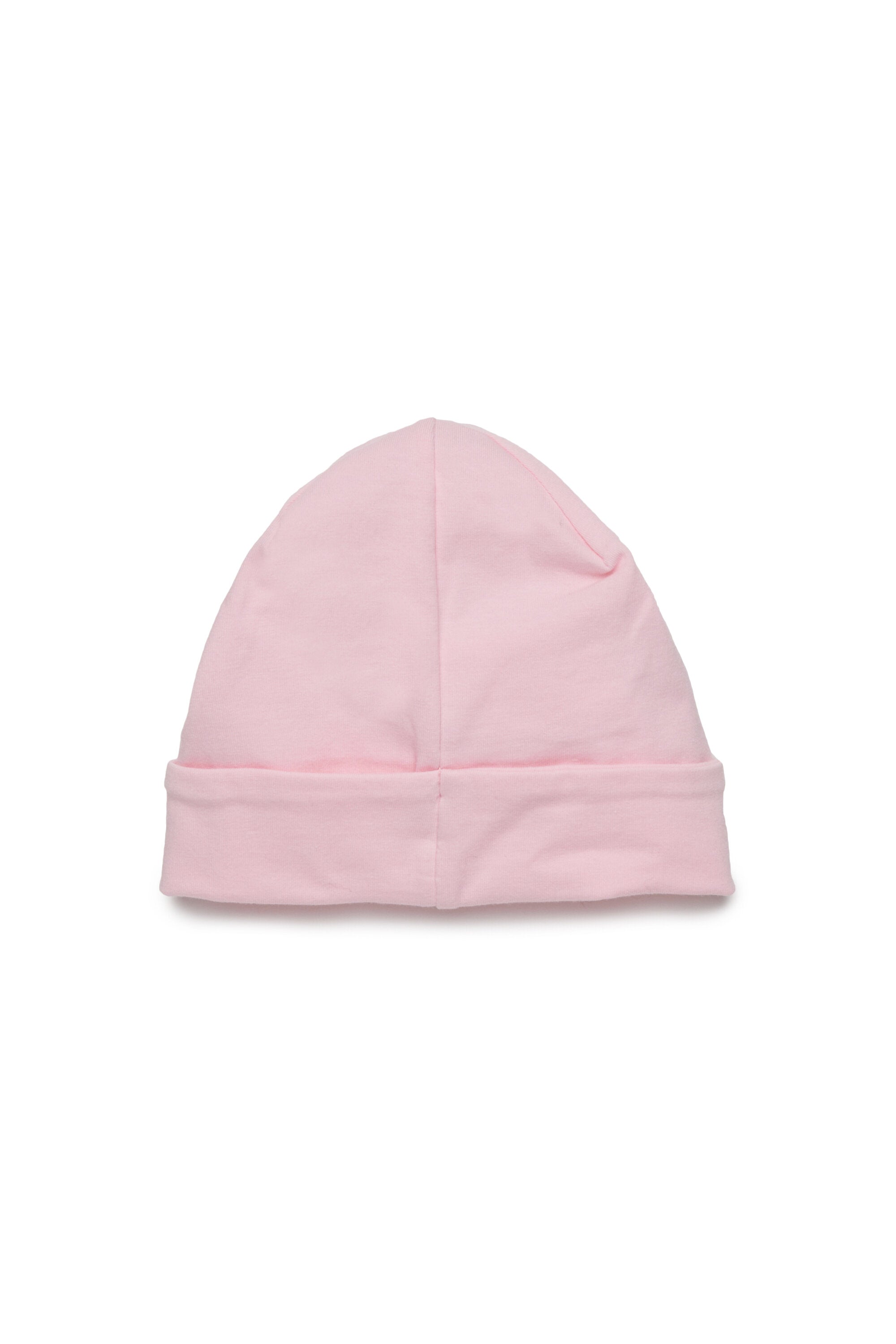 Stretch jersey beanie branded with Oval D logo