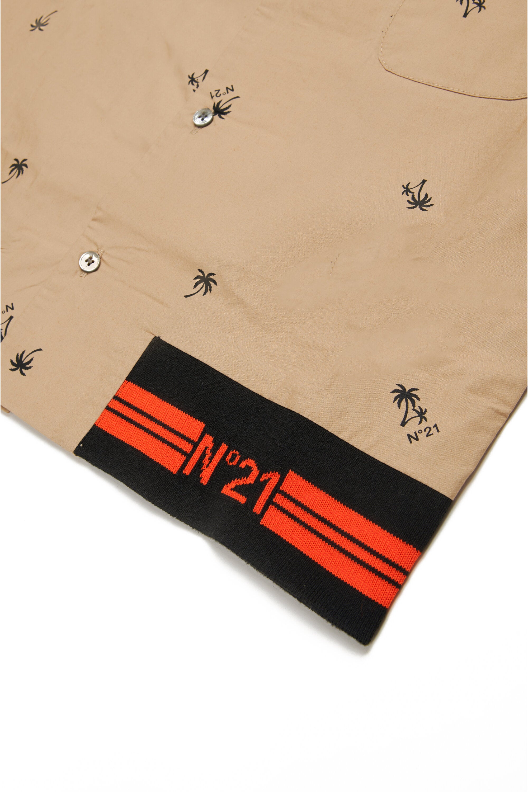 パームス・オールオーバー・ポプリン・ボウリング・シャツ