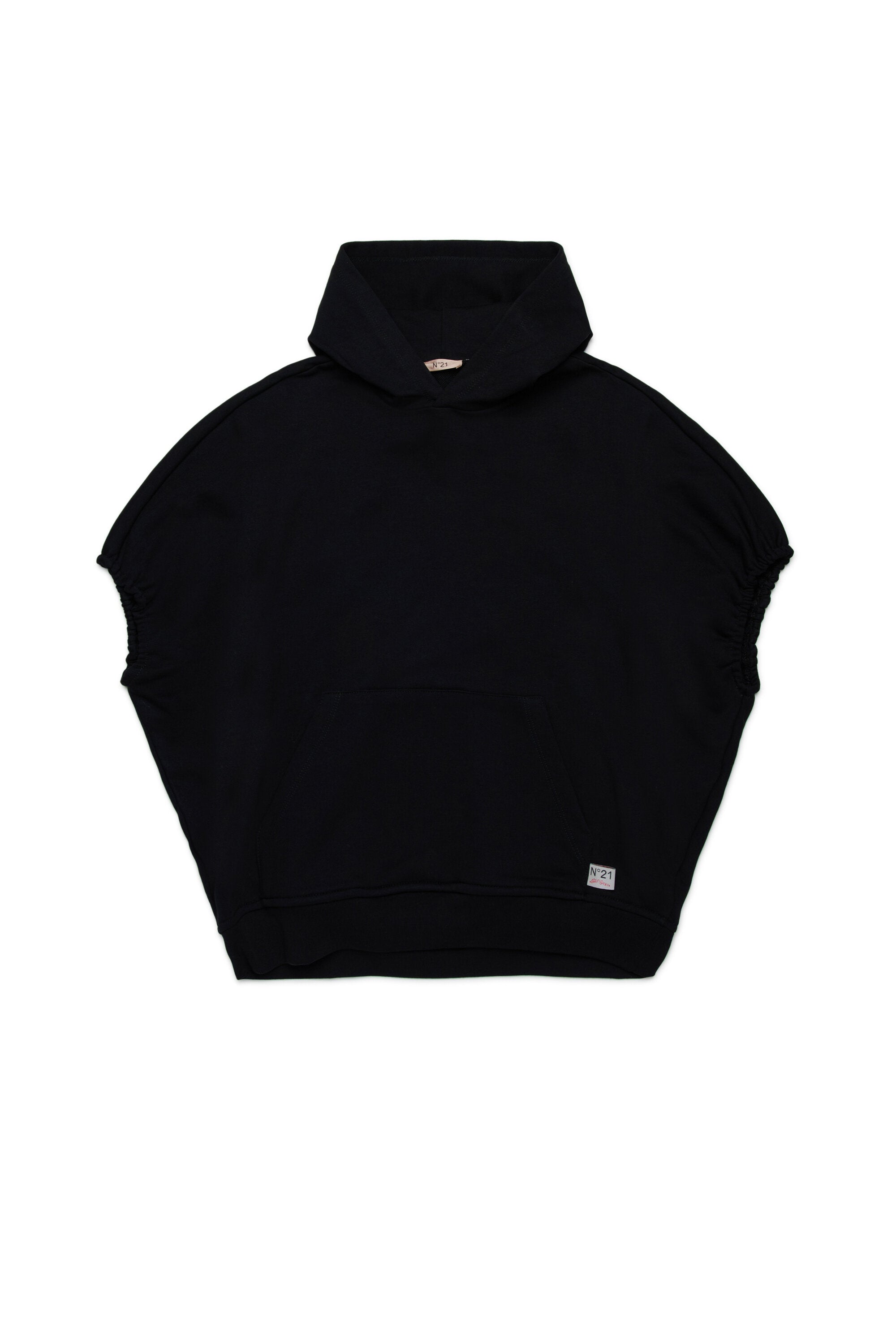 オーバーサイズ・フリース・ケープ・ドレス