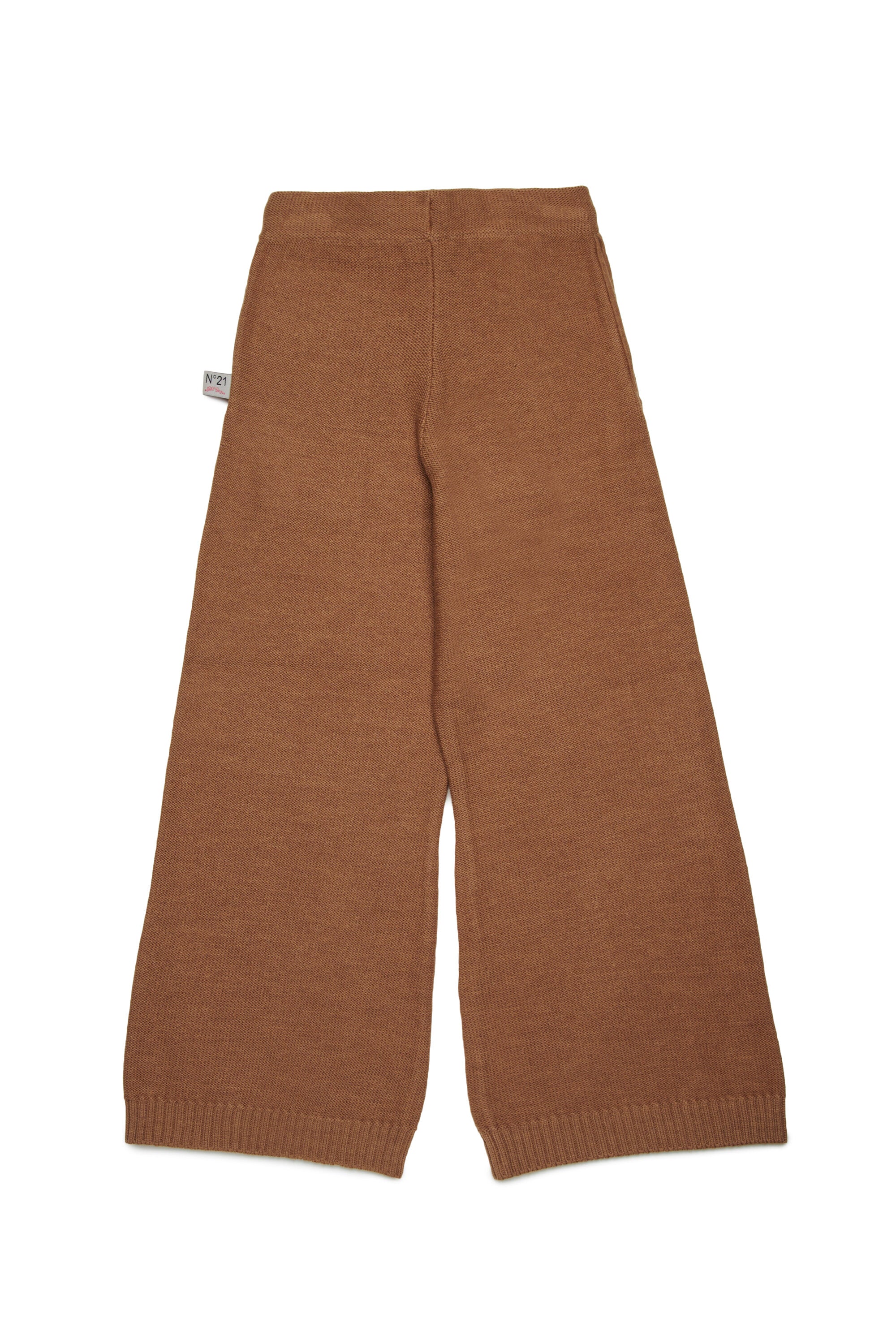 ウール混ワイドパンツ