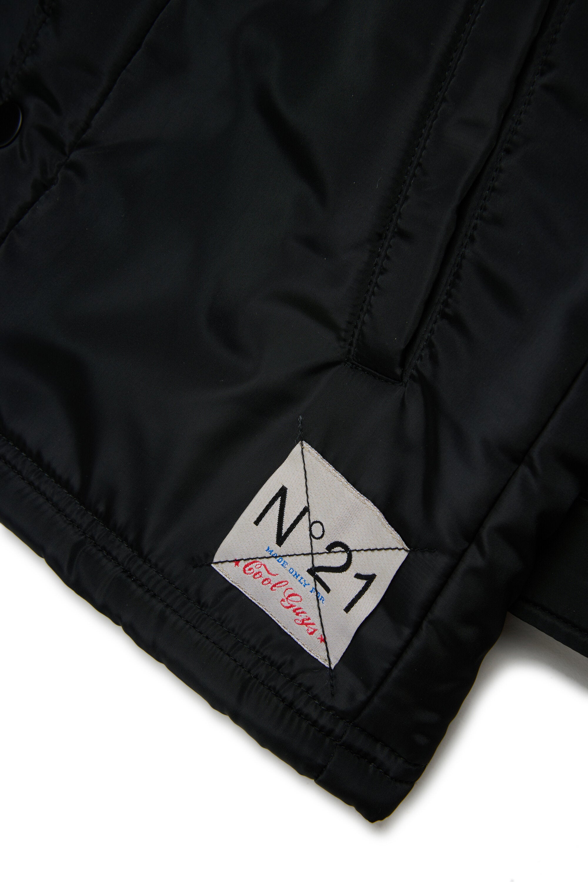 テディ・インナー付きロングジャケット