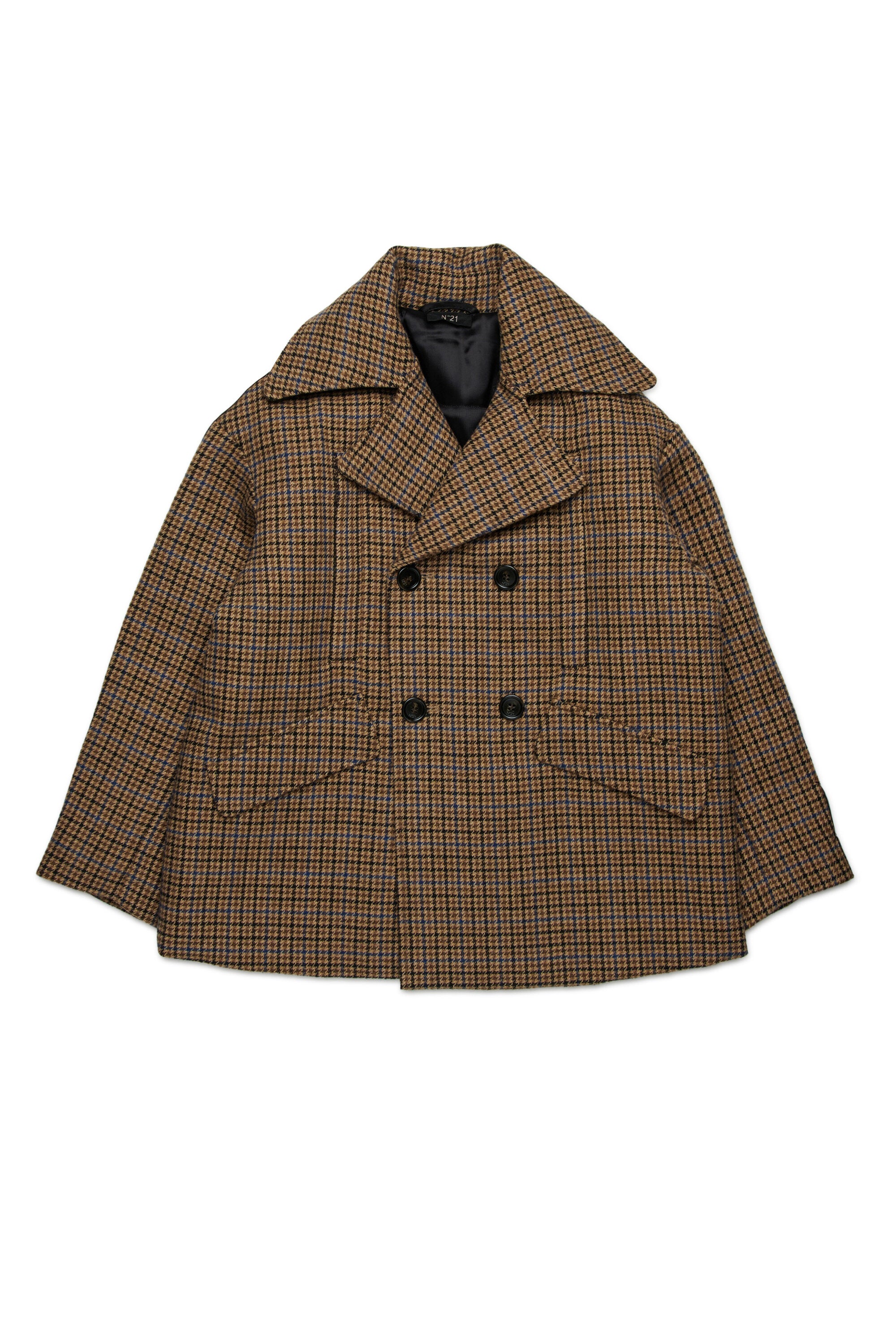 ハリス・ツイード・ピーコート