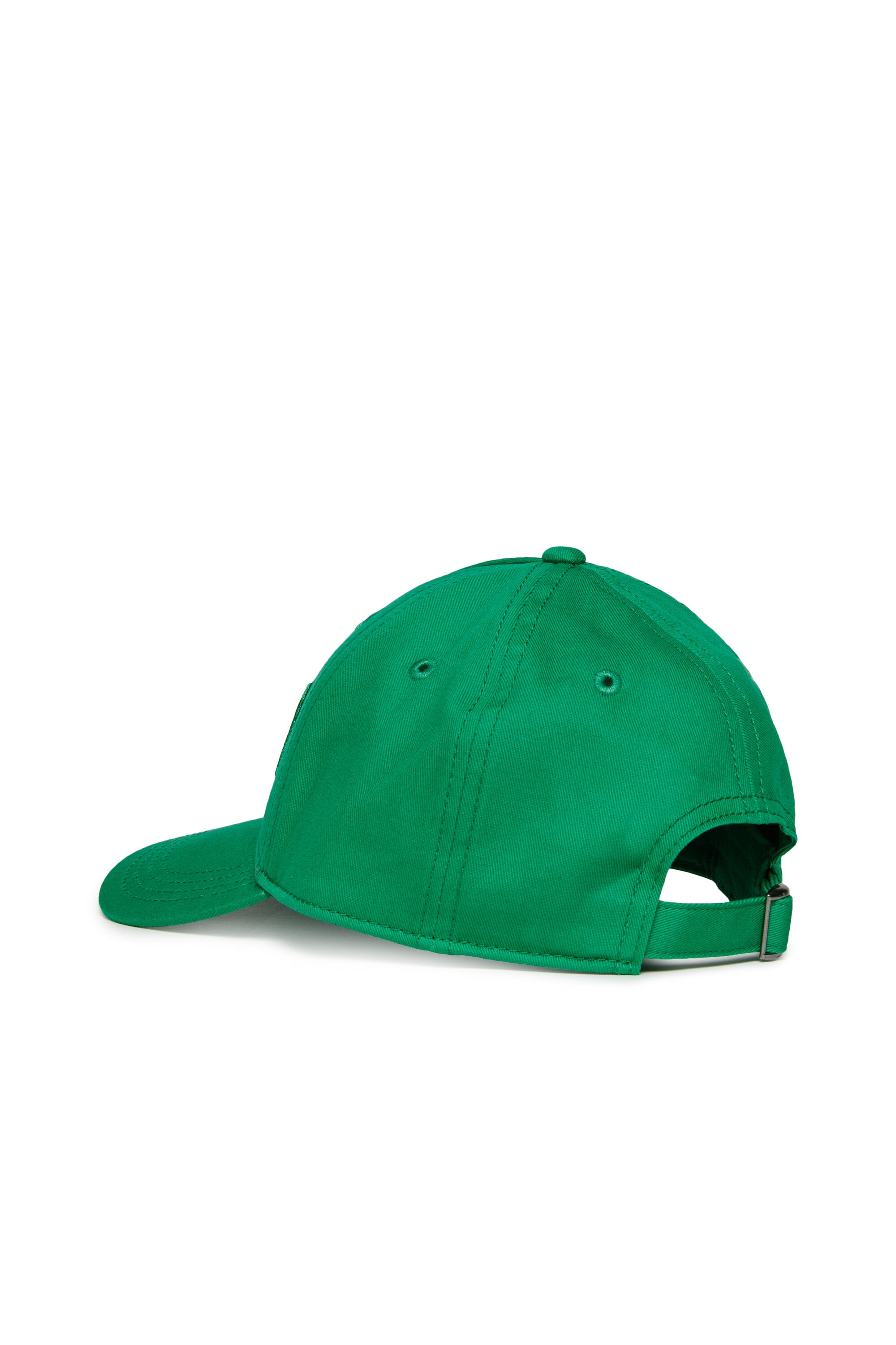 Branded gabardine baseball cap