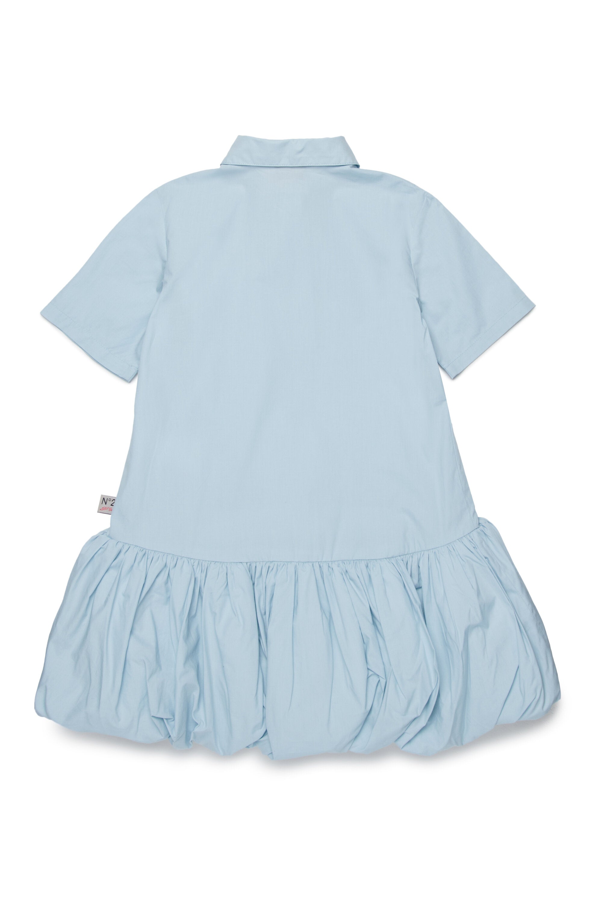 ロゴ入りシャツドレス