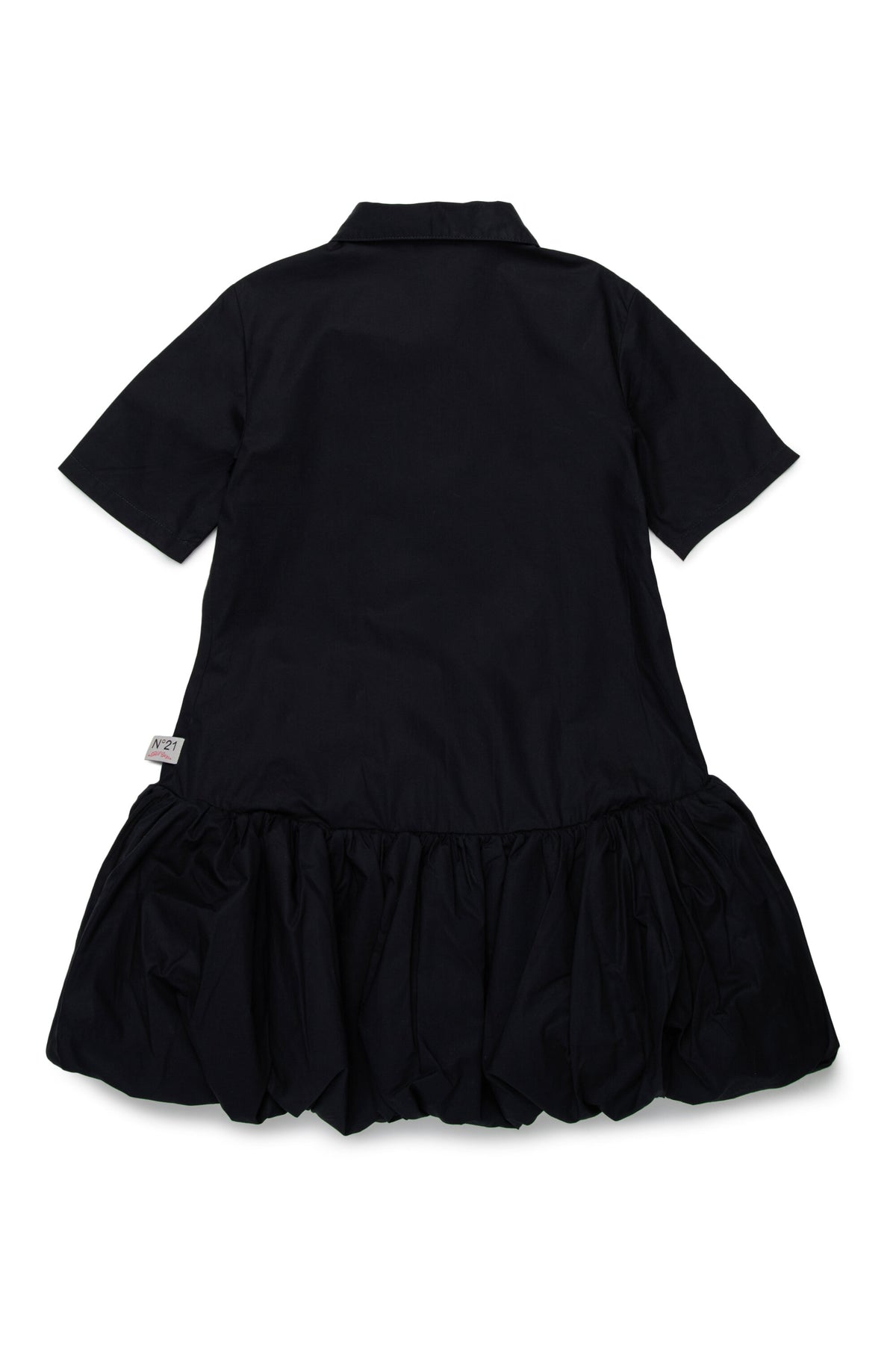 ロゴ入りシャツドレス