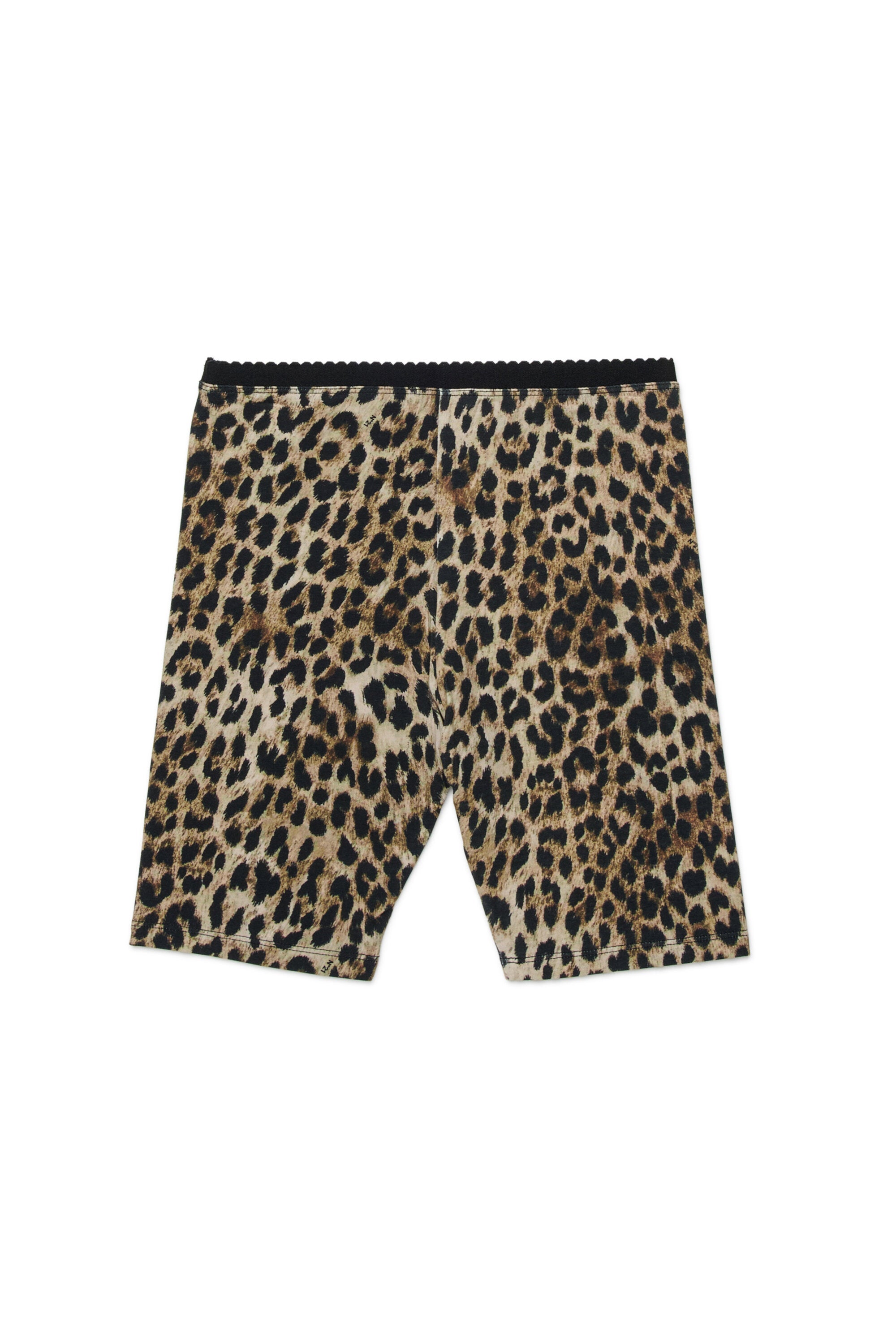 Biker shorts with logo