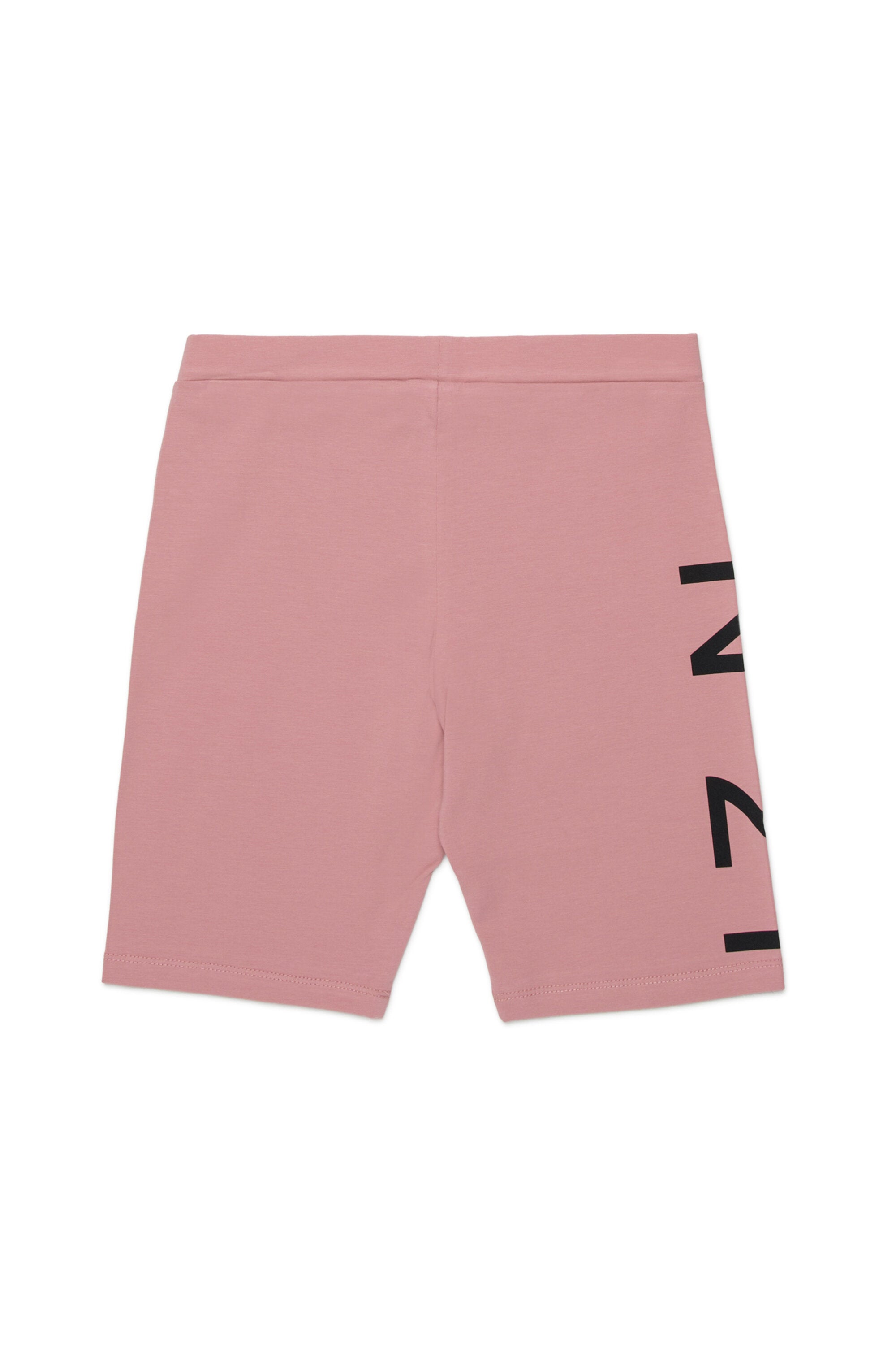 Biker shorts with logo