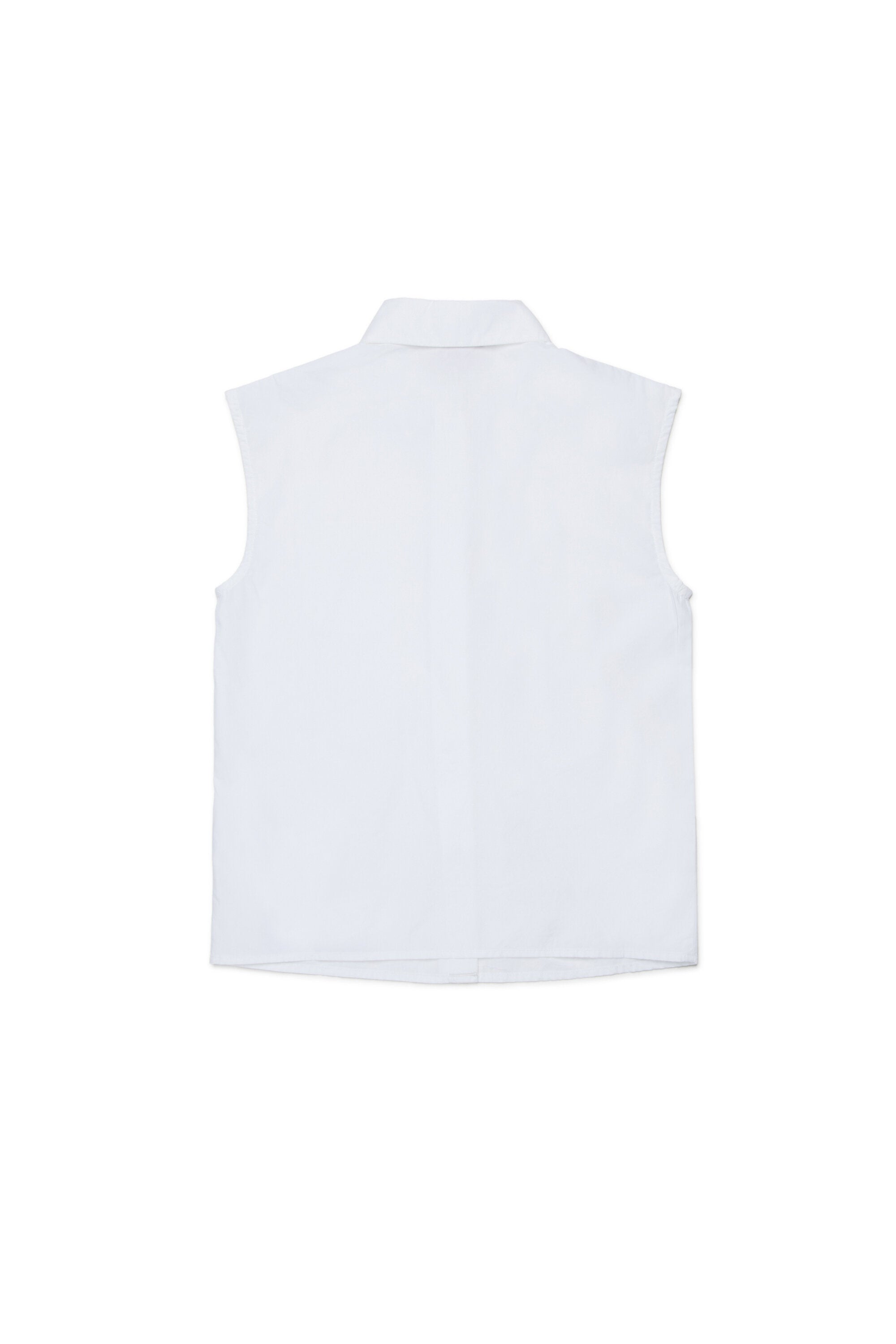 ロゴ入りノースリーブシャツ