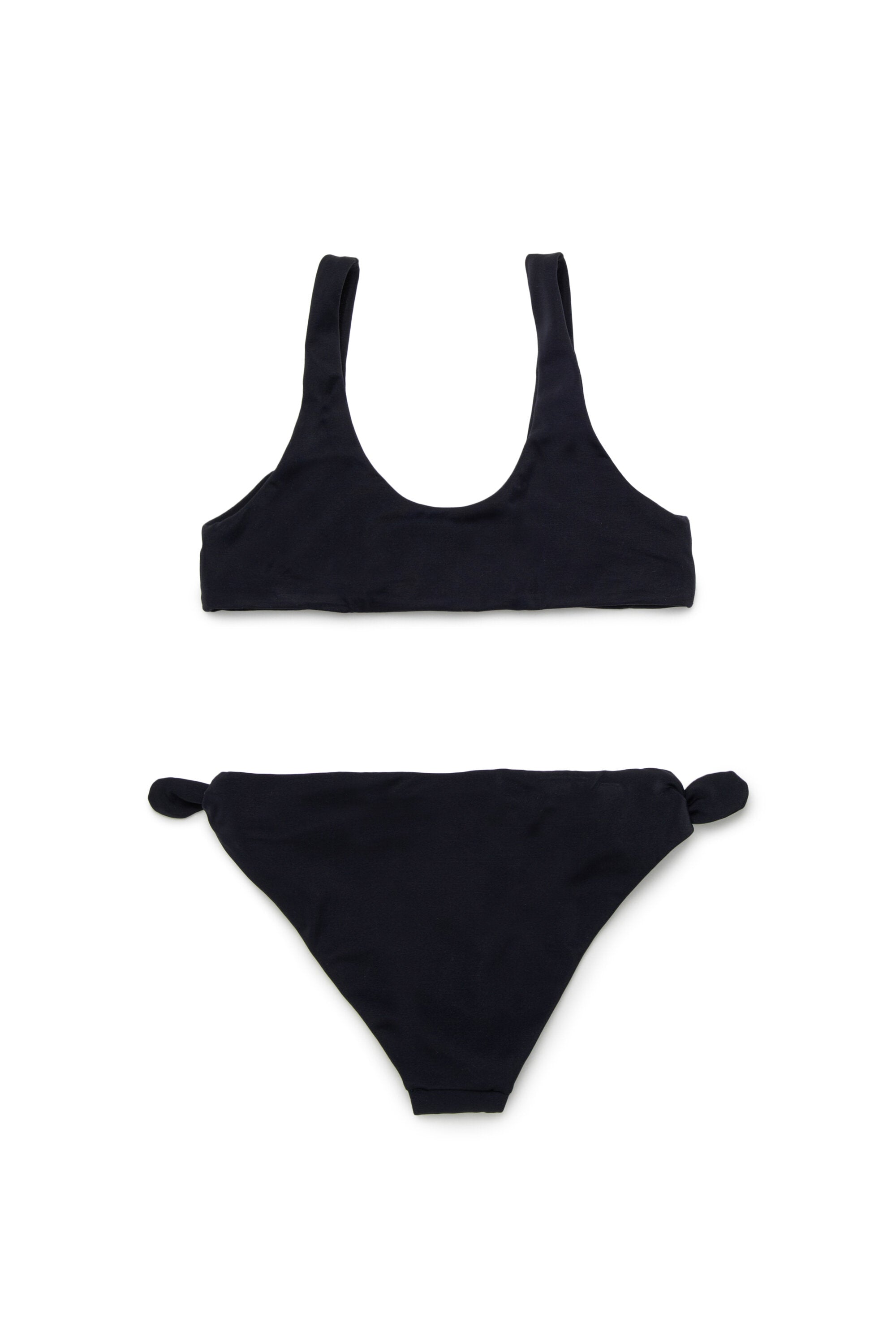 リボンとロゴ付きビキニ