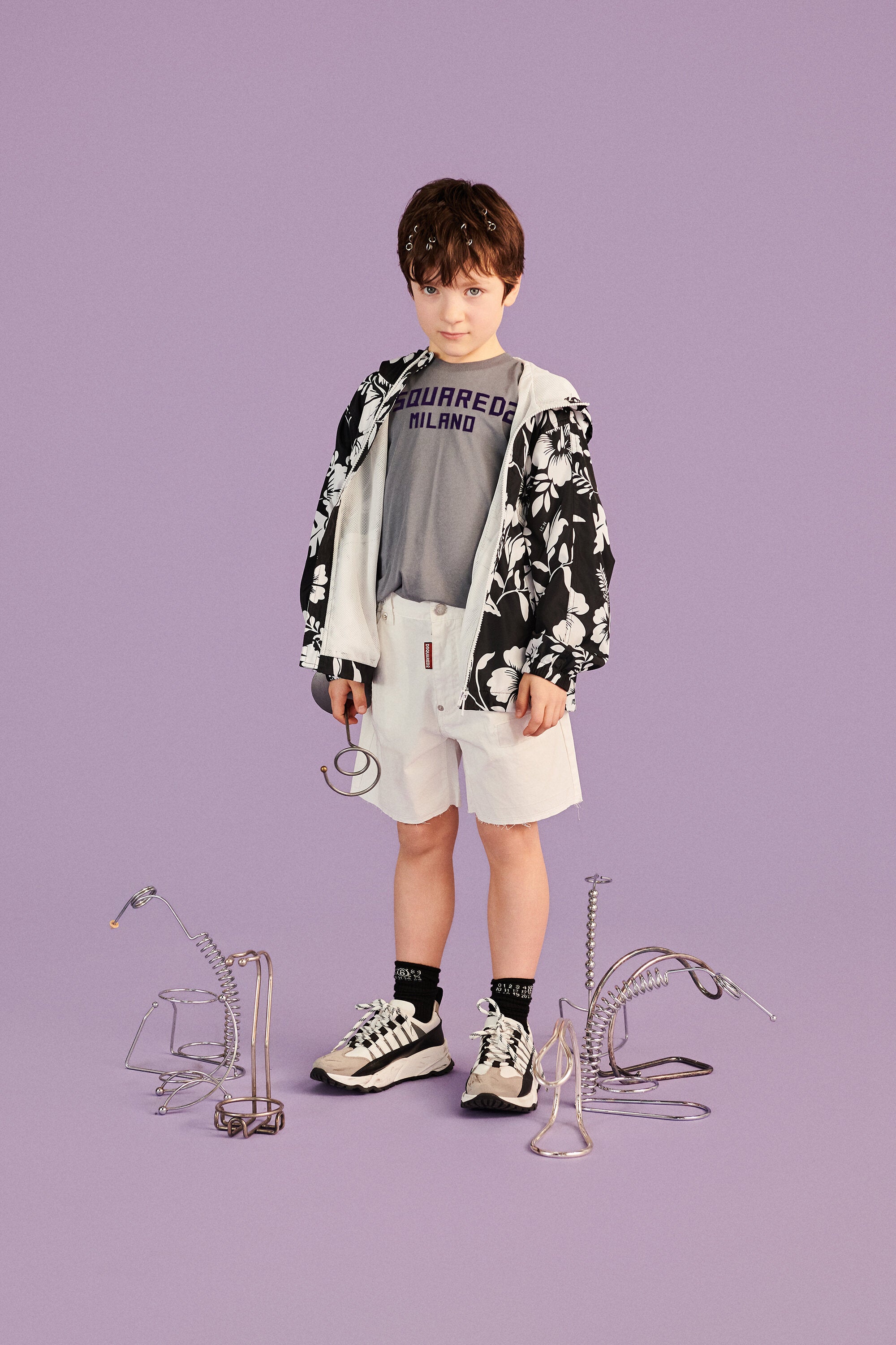 ロゴ入りウィンドブレーカー