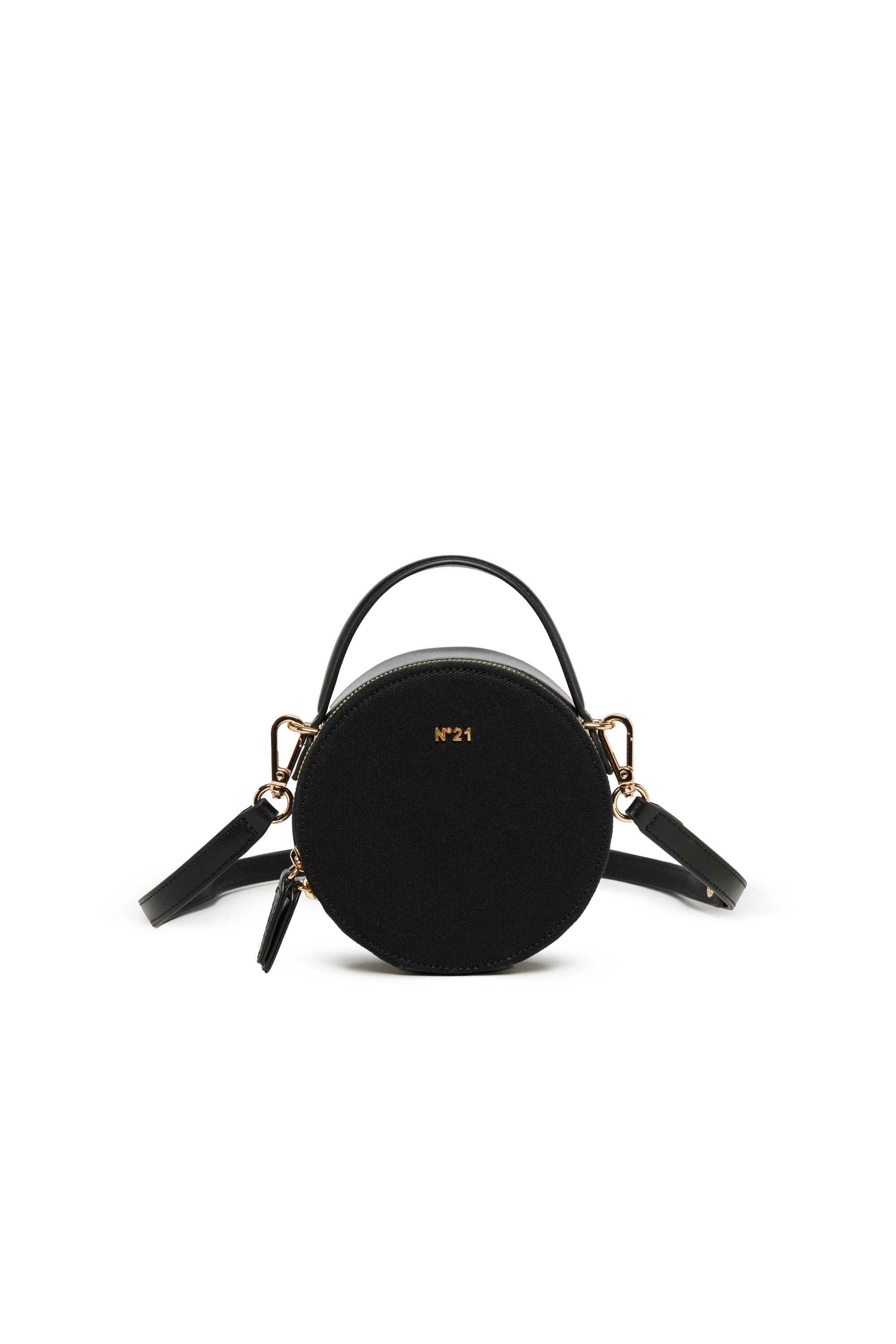 フロントロゴ付きショルダーバッグ