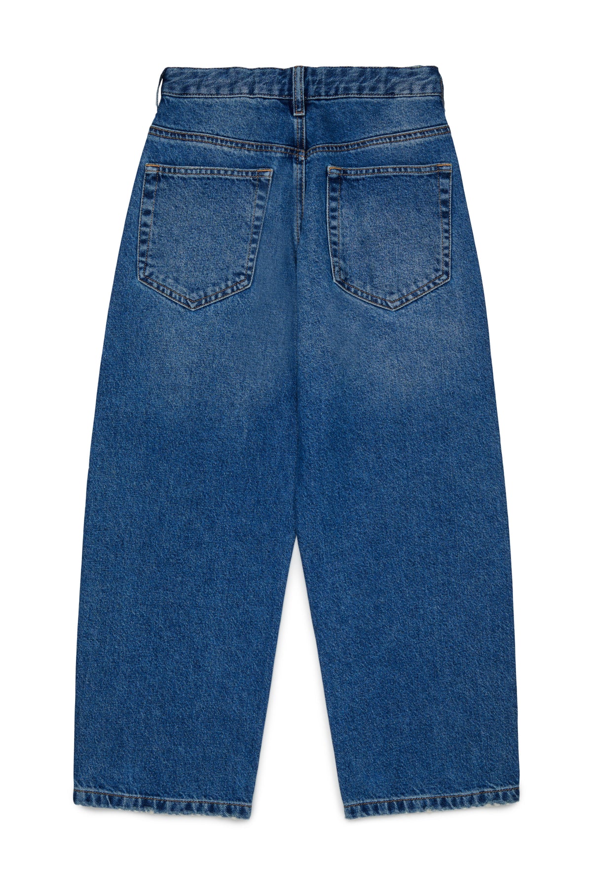 Flare jeans with logo