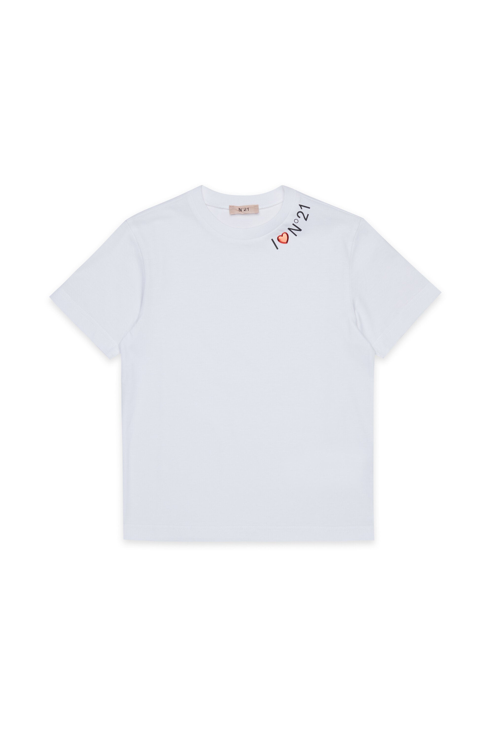 ロゴ付きTシャツ