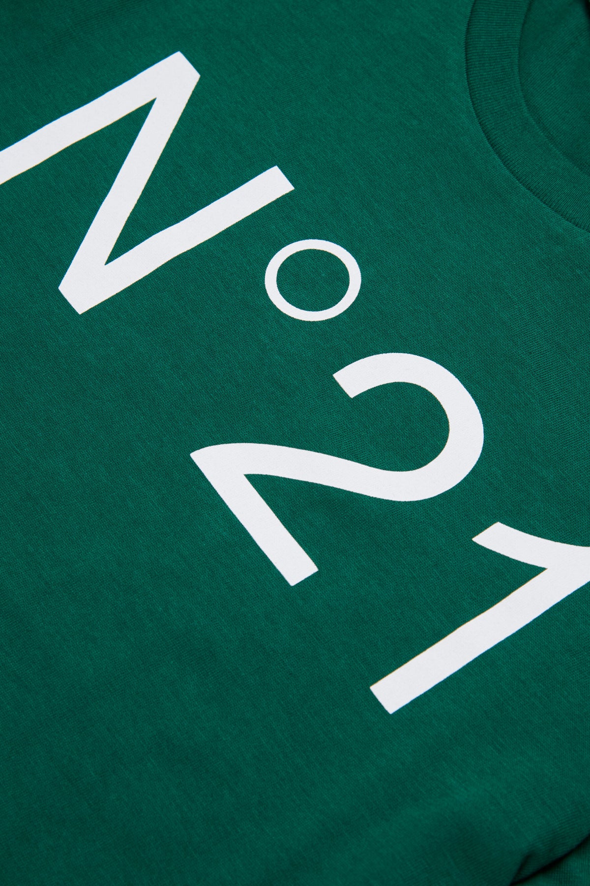 ロゴ入りジャージTシャツ