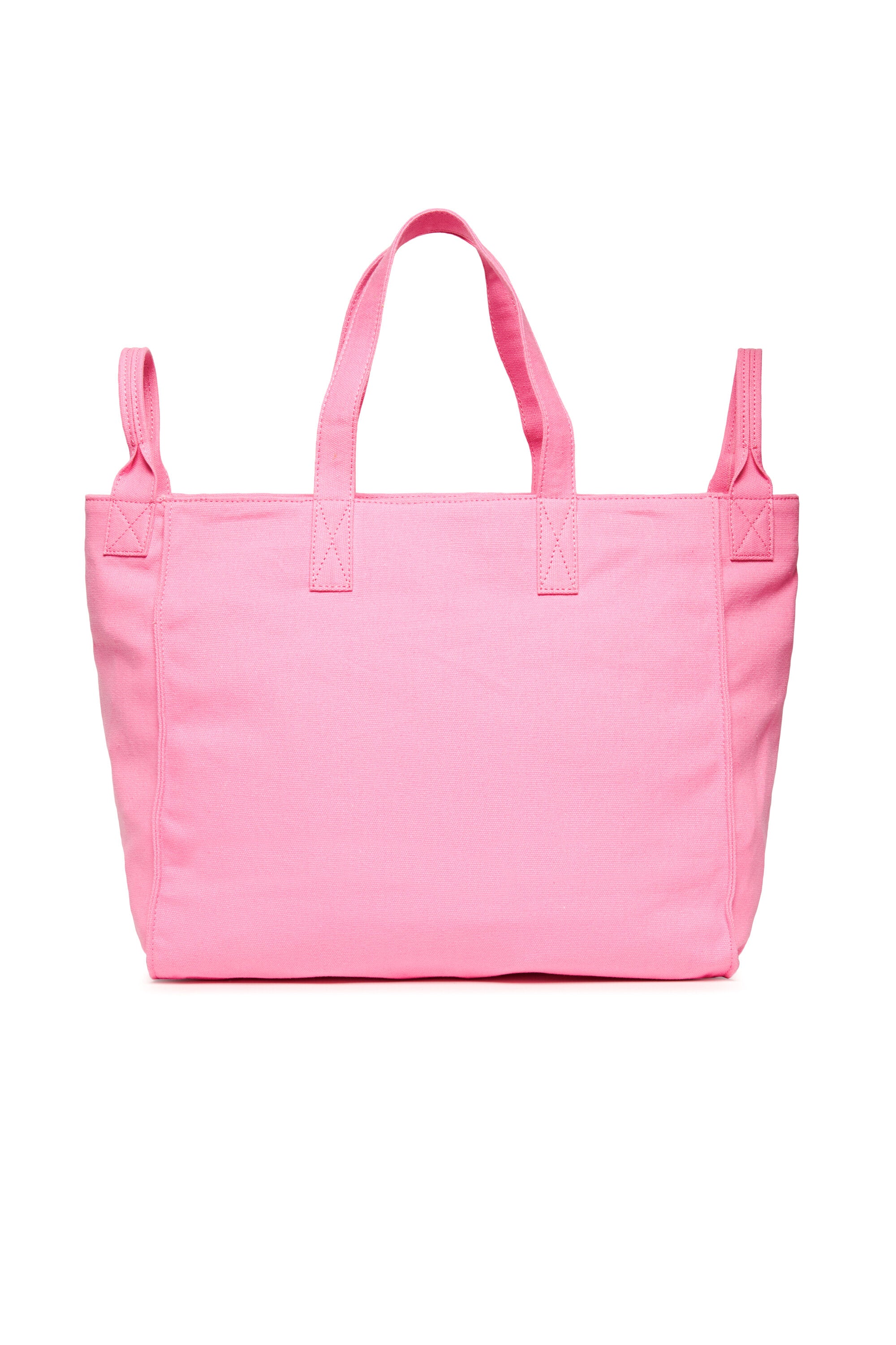 Branded canvas shopper bag