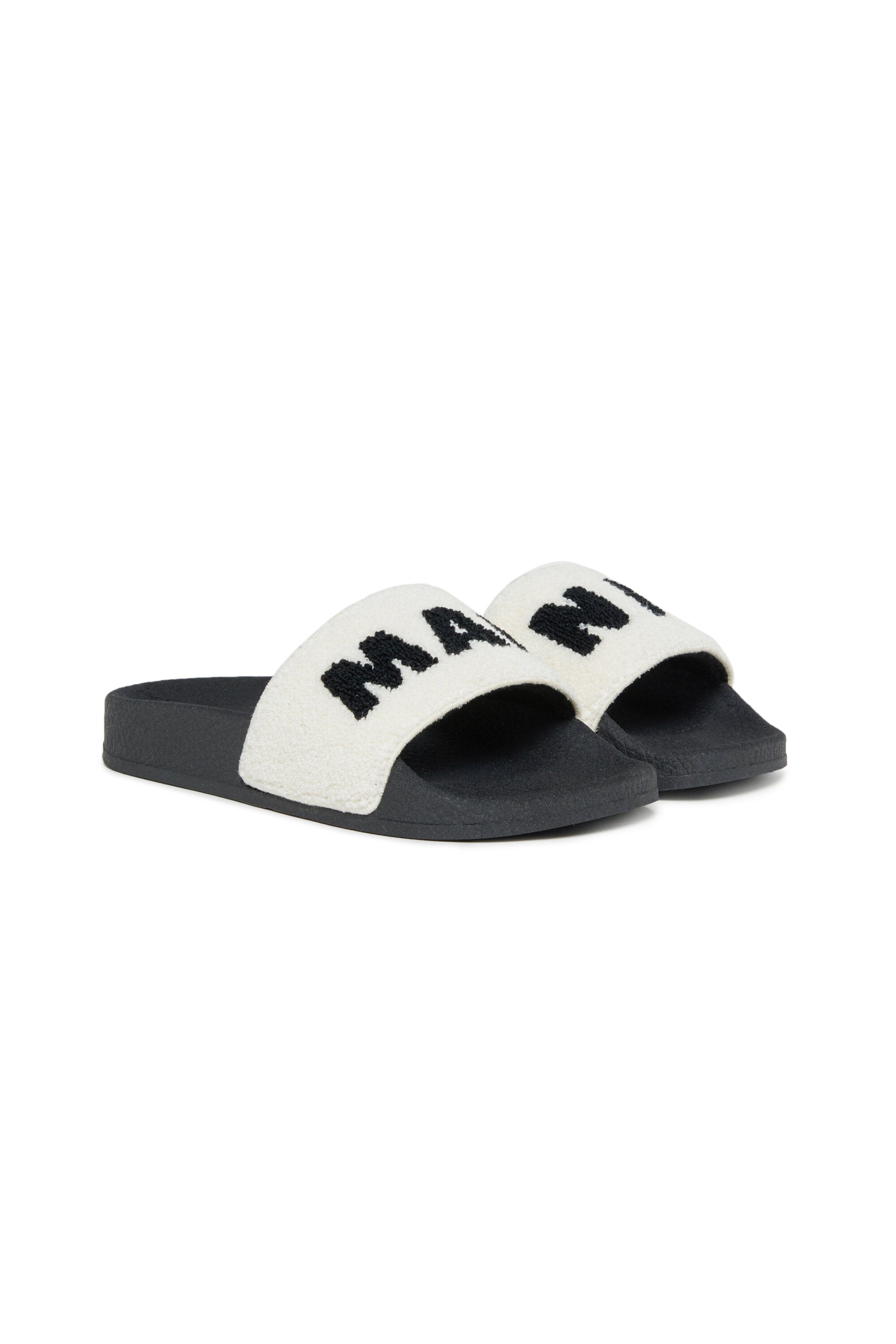 Sponge slide slippers with maxi logo