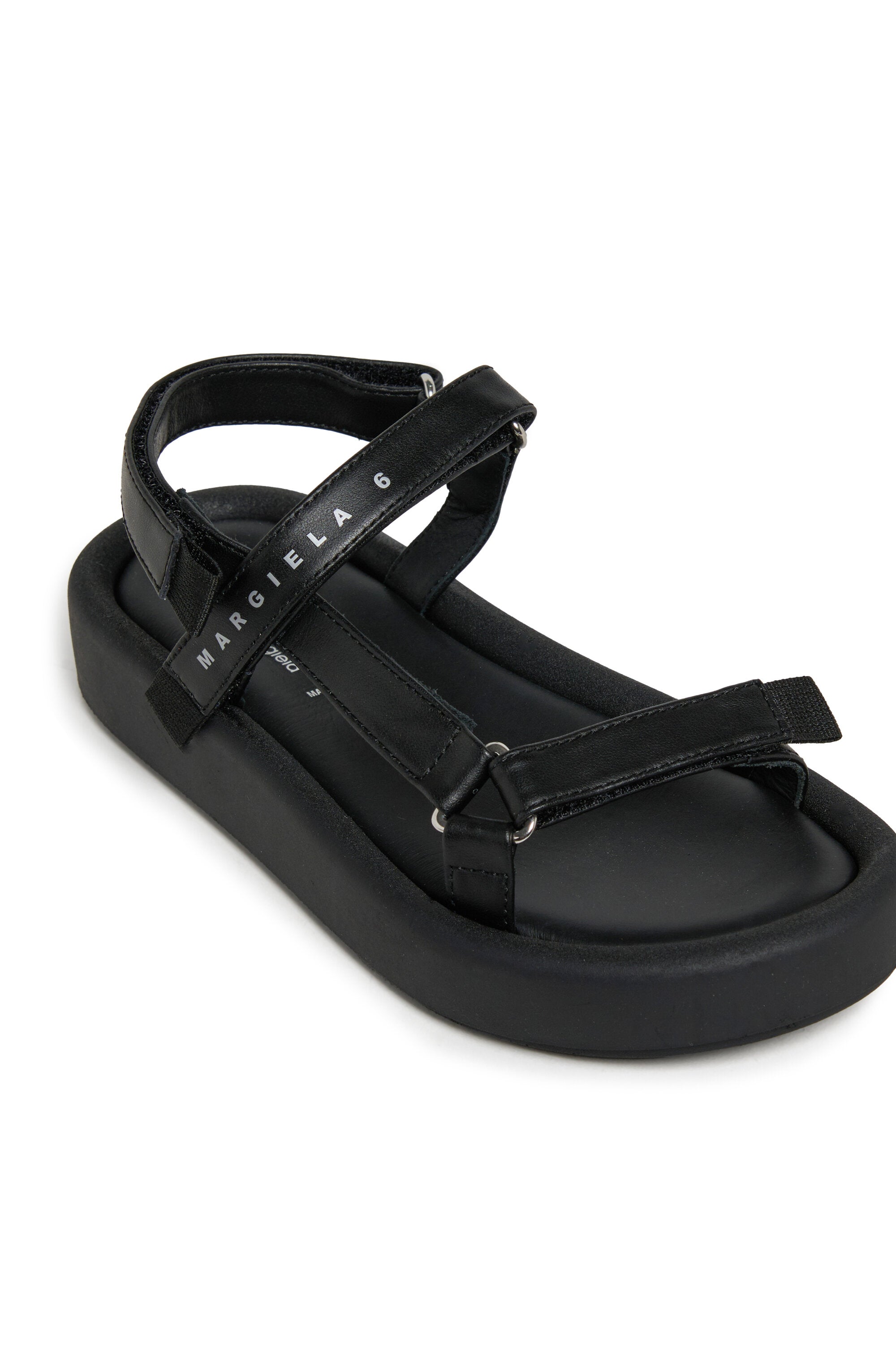 レザースリングバックサンダル