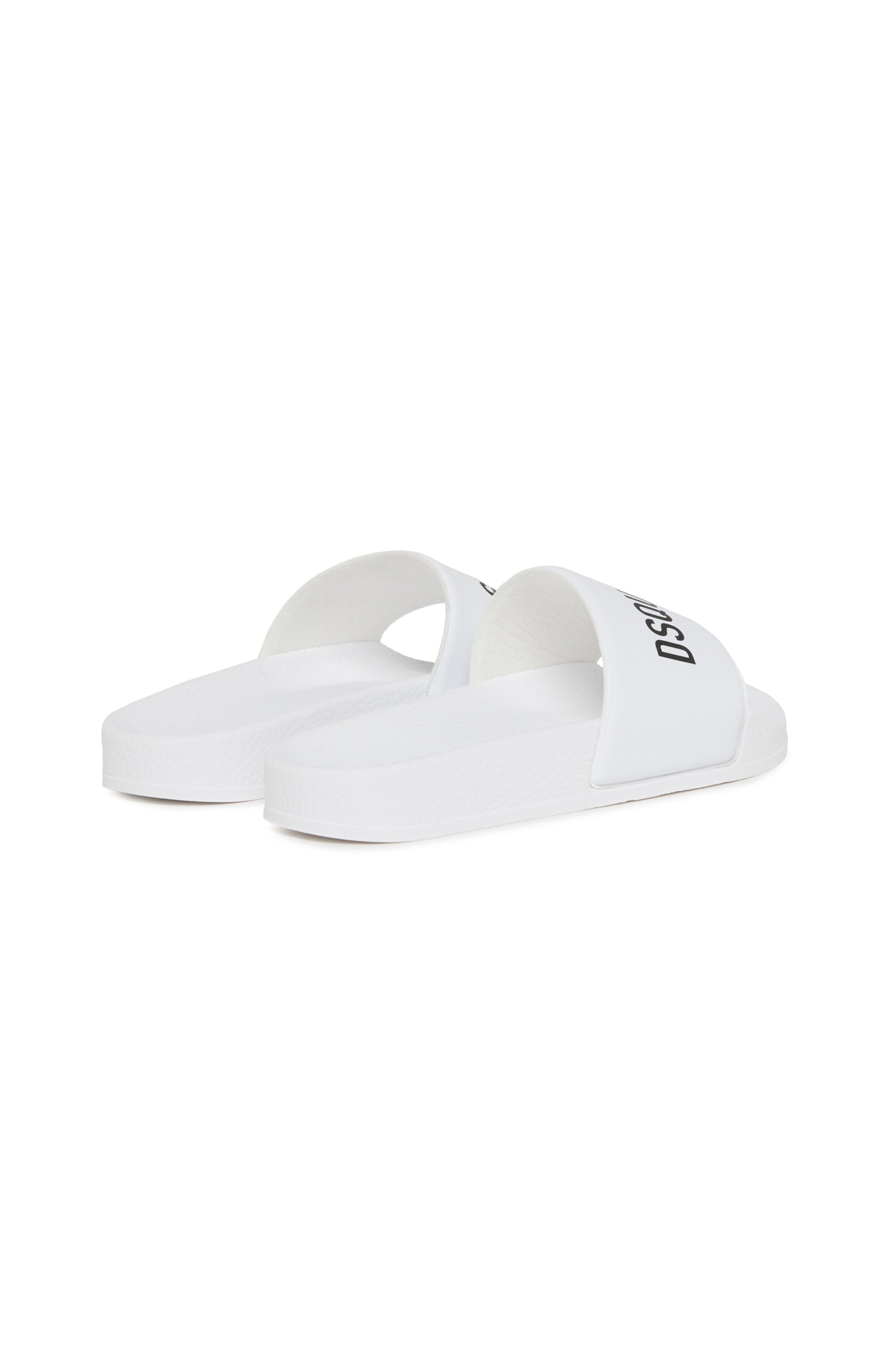 Slide slippers with logo