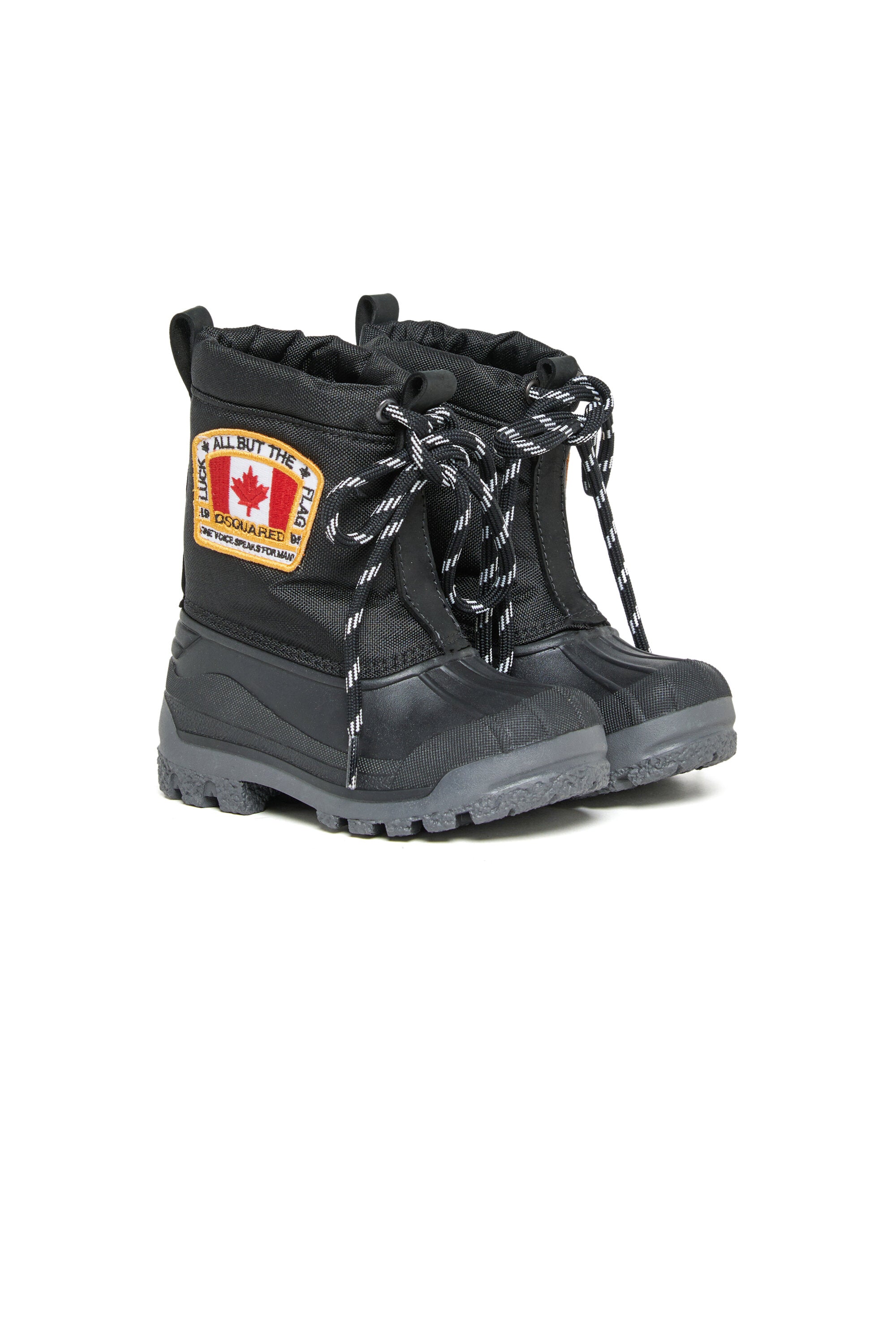 Canadian patch snow boots