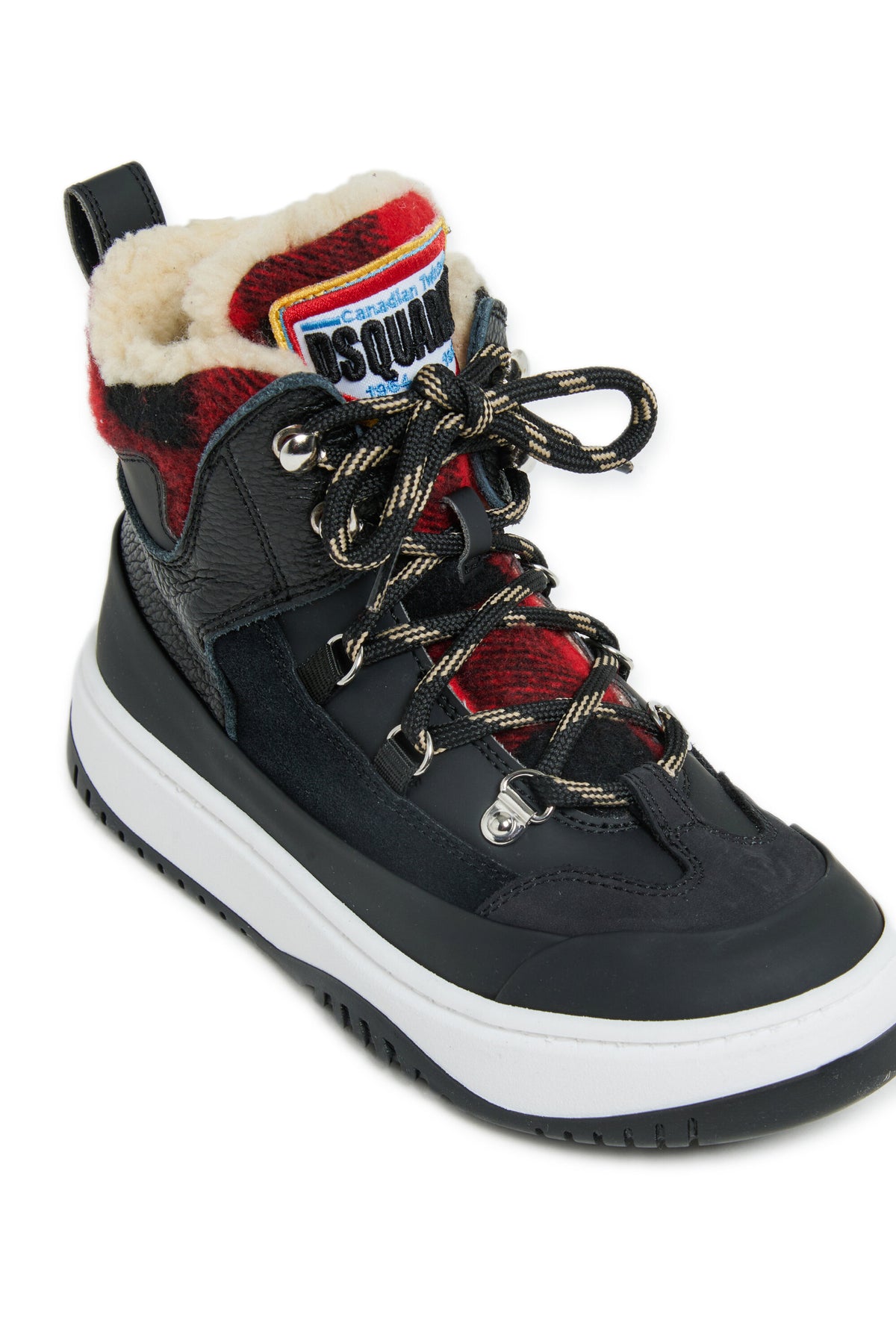 Boots with logo