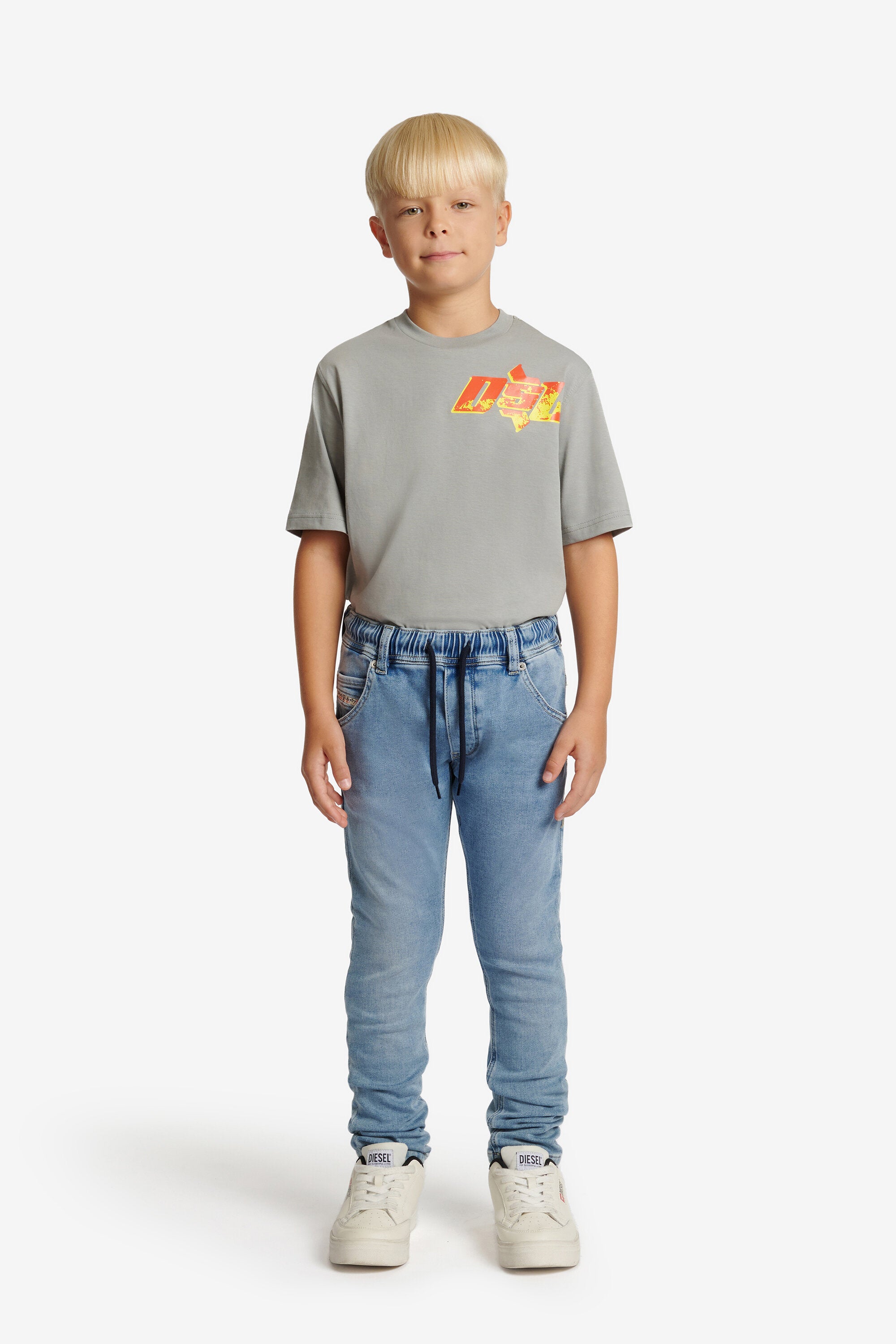 ライトブルーウォッシュのJoggJeans® レギュラーフィット - Krooley