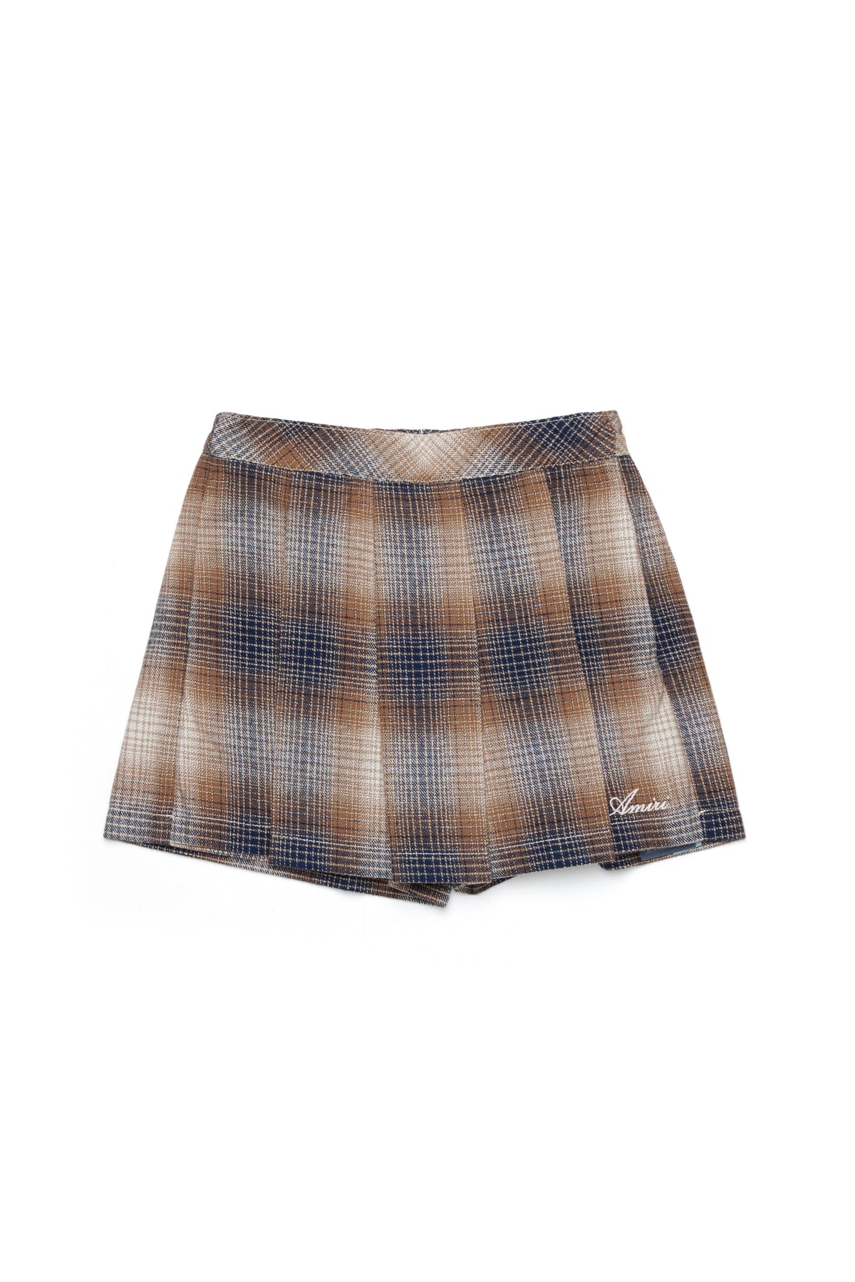 Plaid skort