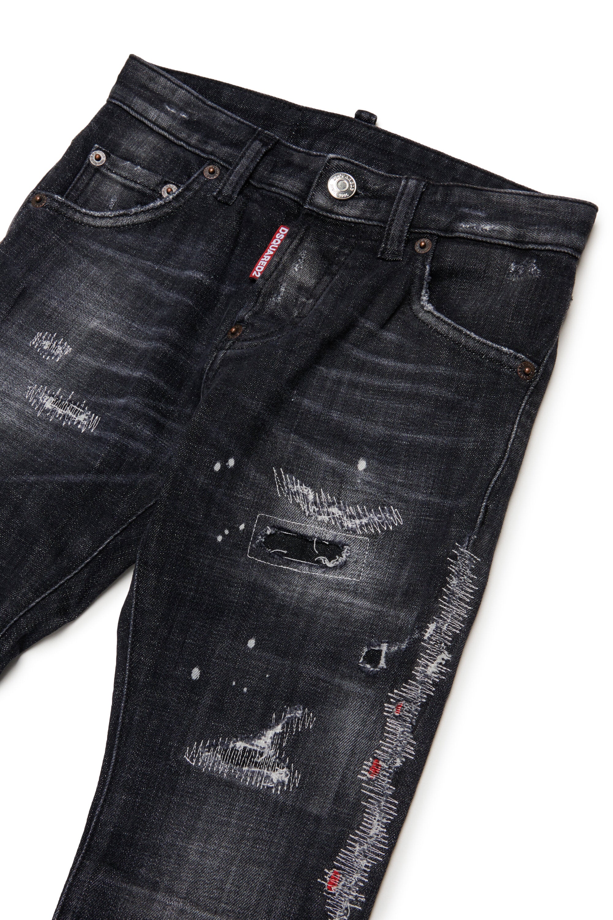 Slim fit black-wash jeans - Cool Guy