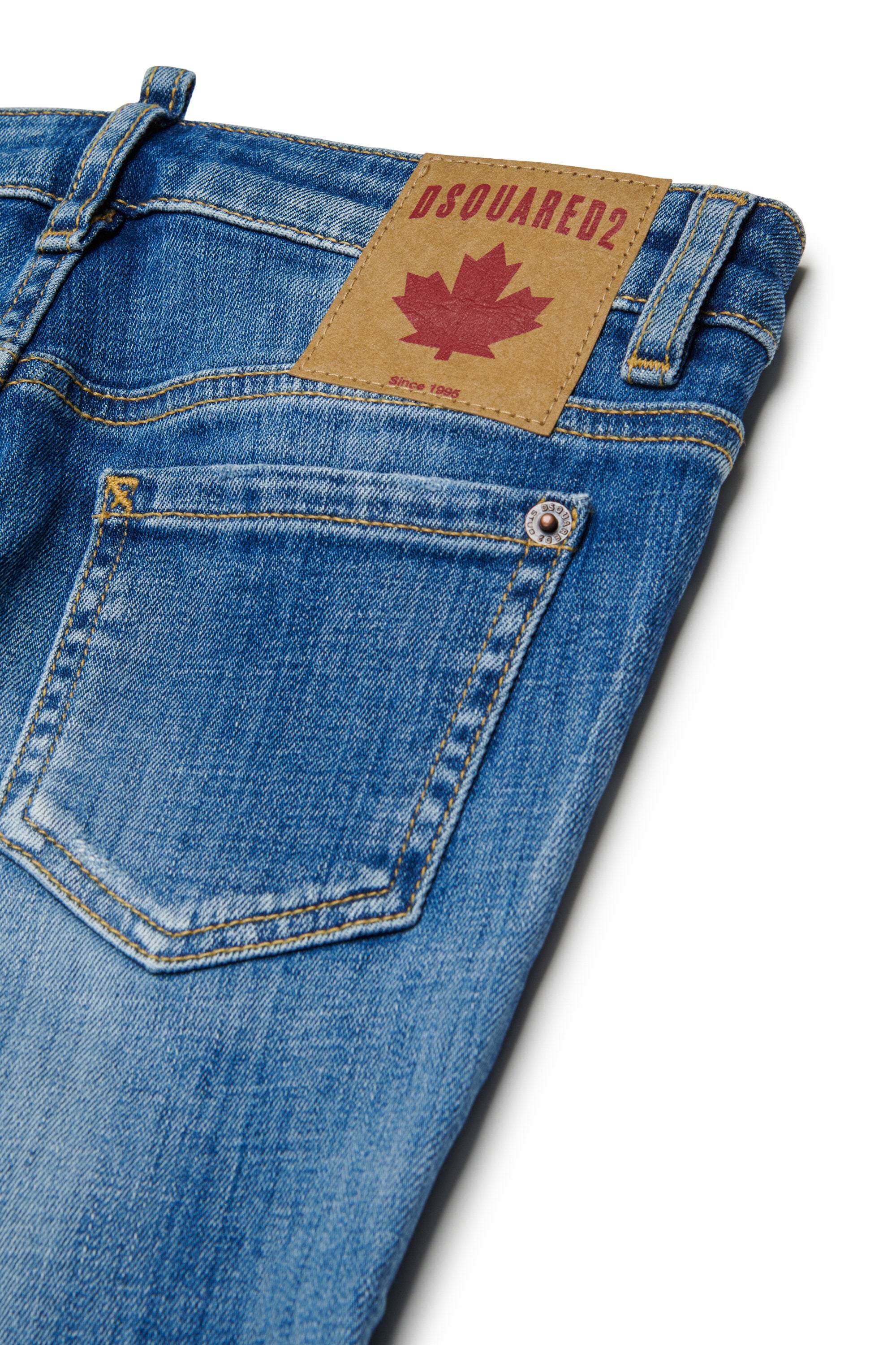 Light-wash skinny jeans - Jennifer Cropped