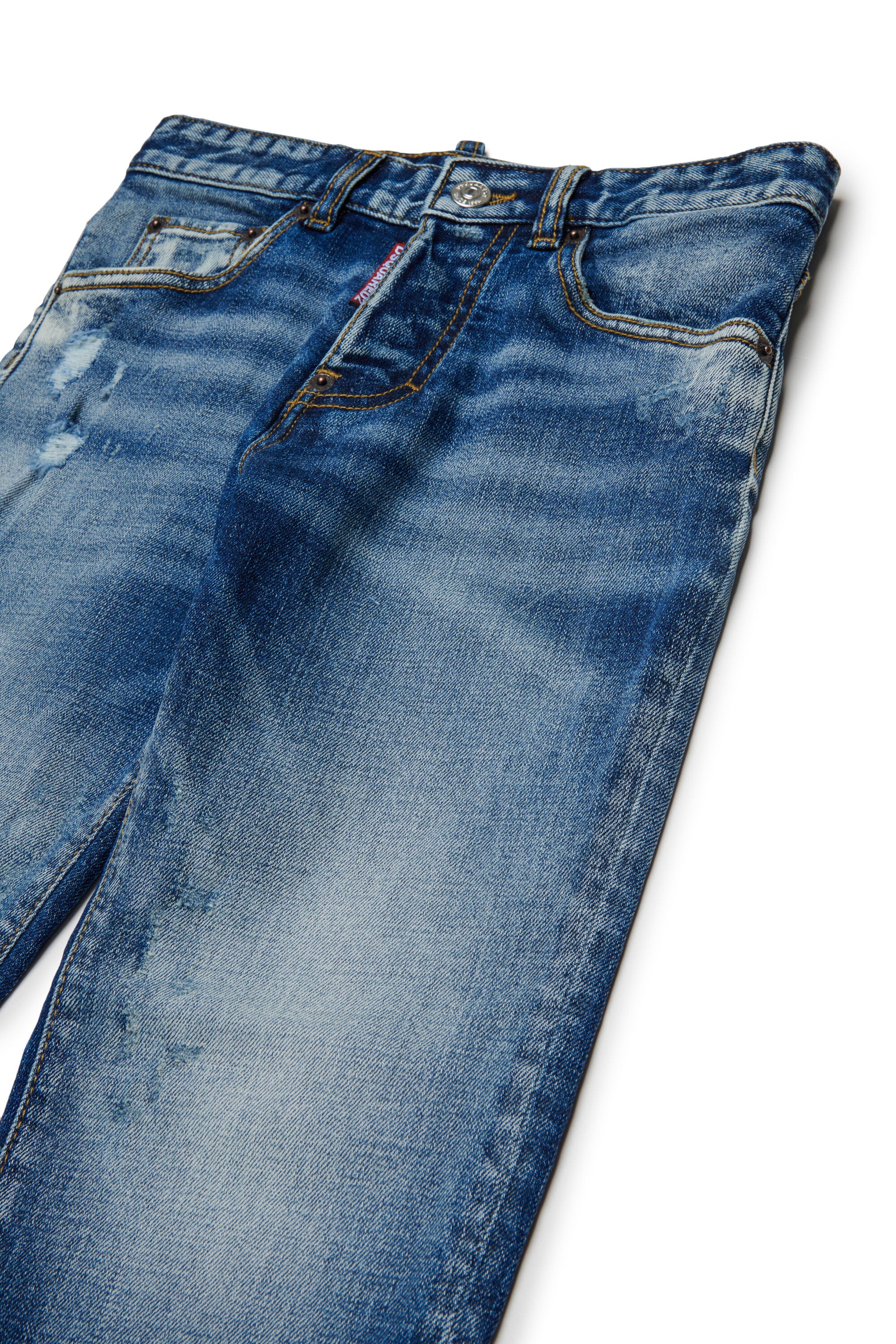 Light blue wash straight jeans - Stanislav