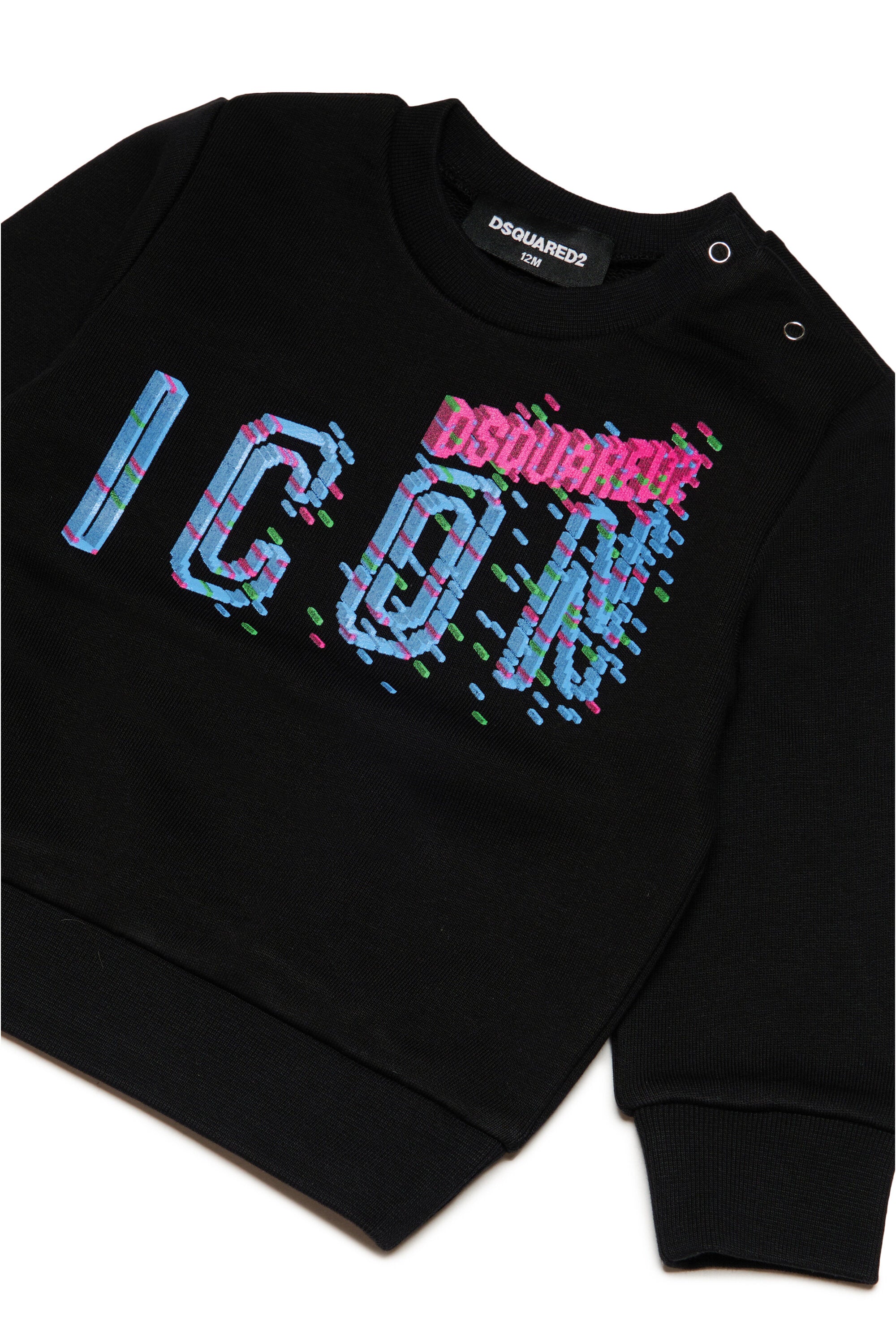 Dsquared2 neon clearance logo sweatshirt