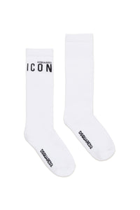 Cotton socks branded with ICON logo