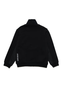 Multi-layer sweatshirt branded with logo