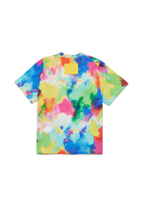 Multicolor allover T-shirt