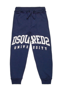 Joggers with college logo