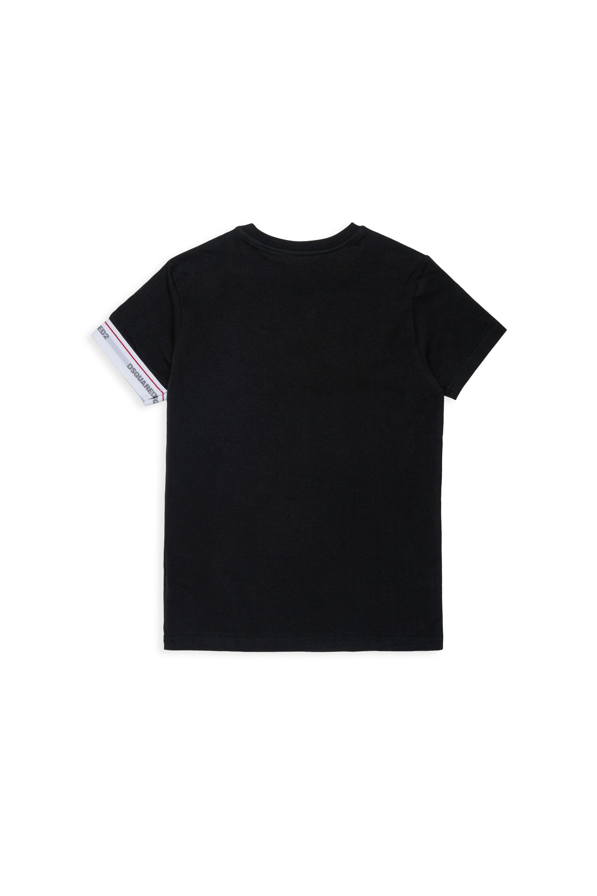 T-shirt with sleeve logo