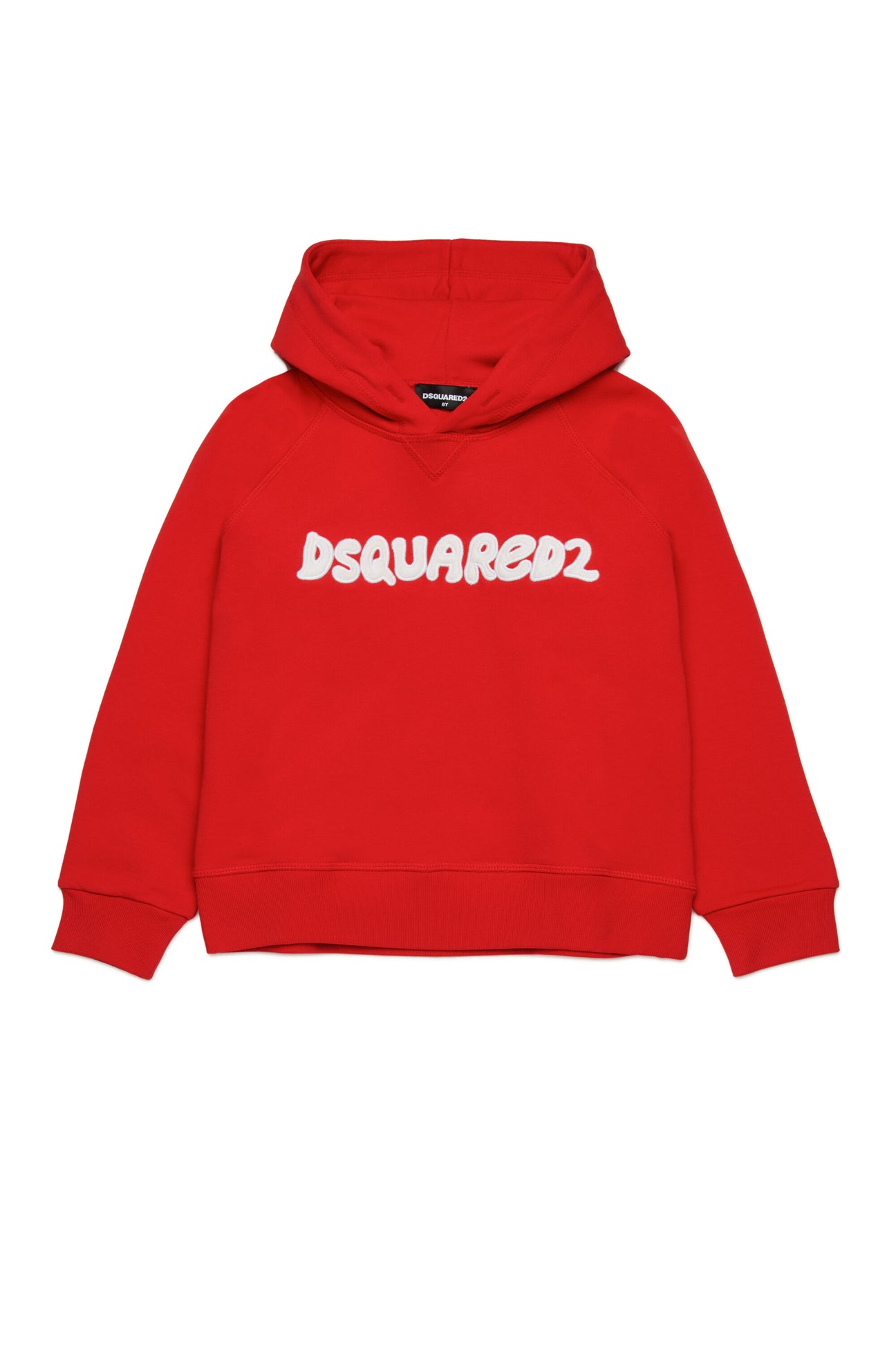 Sweatshirt with cloth logo 