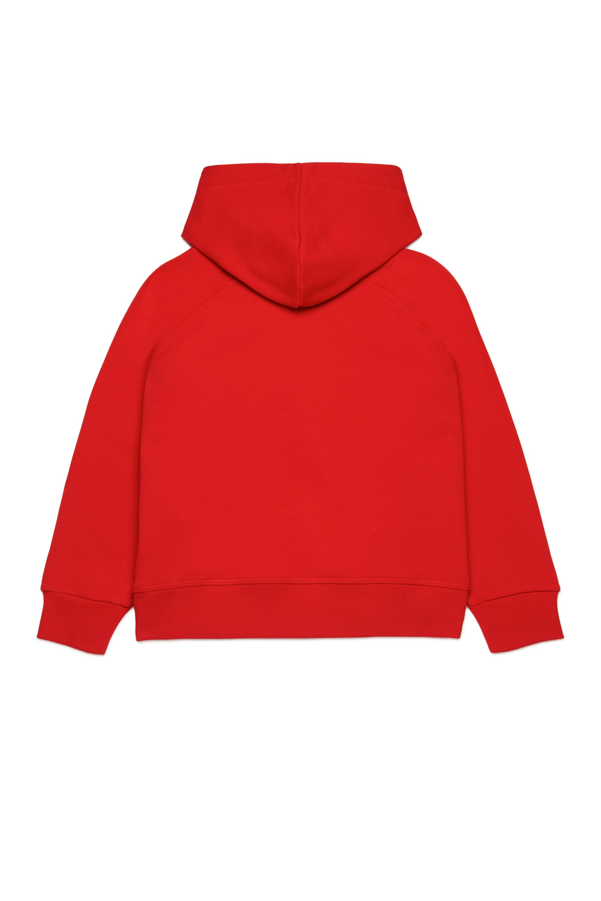 Sweatshirt with cloth logo