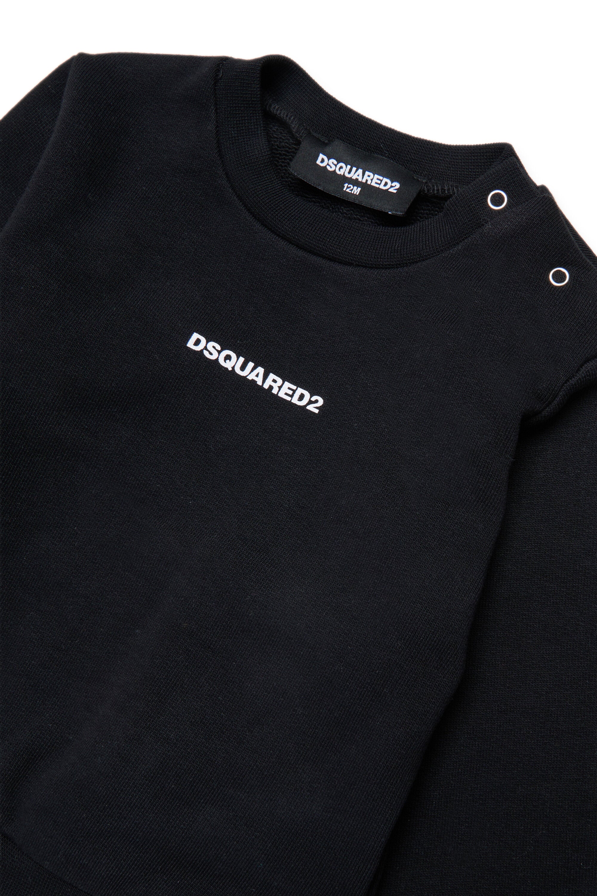 Crew-neck sweatshirt with logo