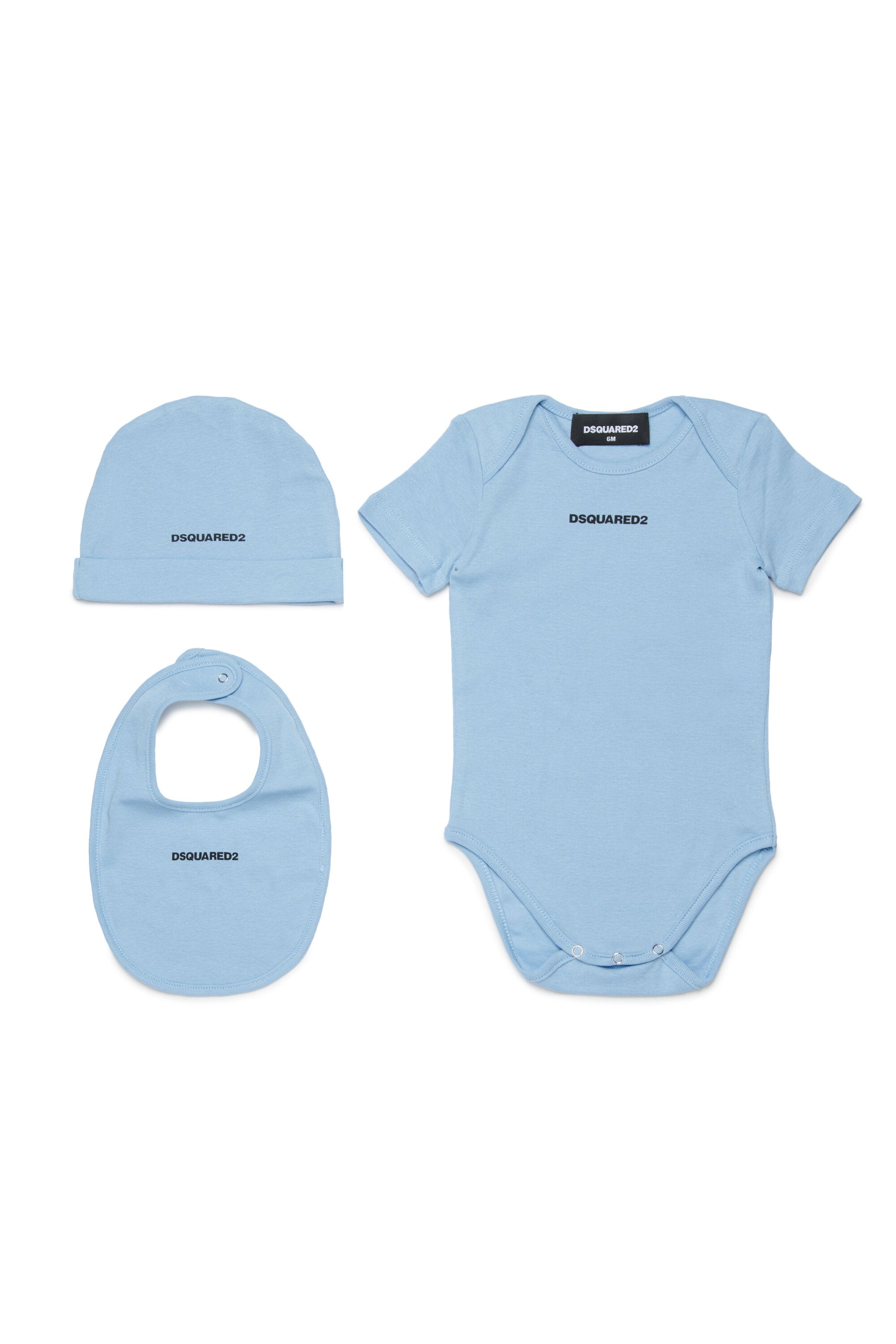 Short branded birth set