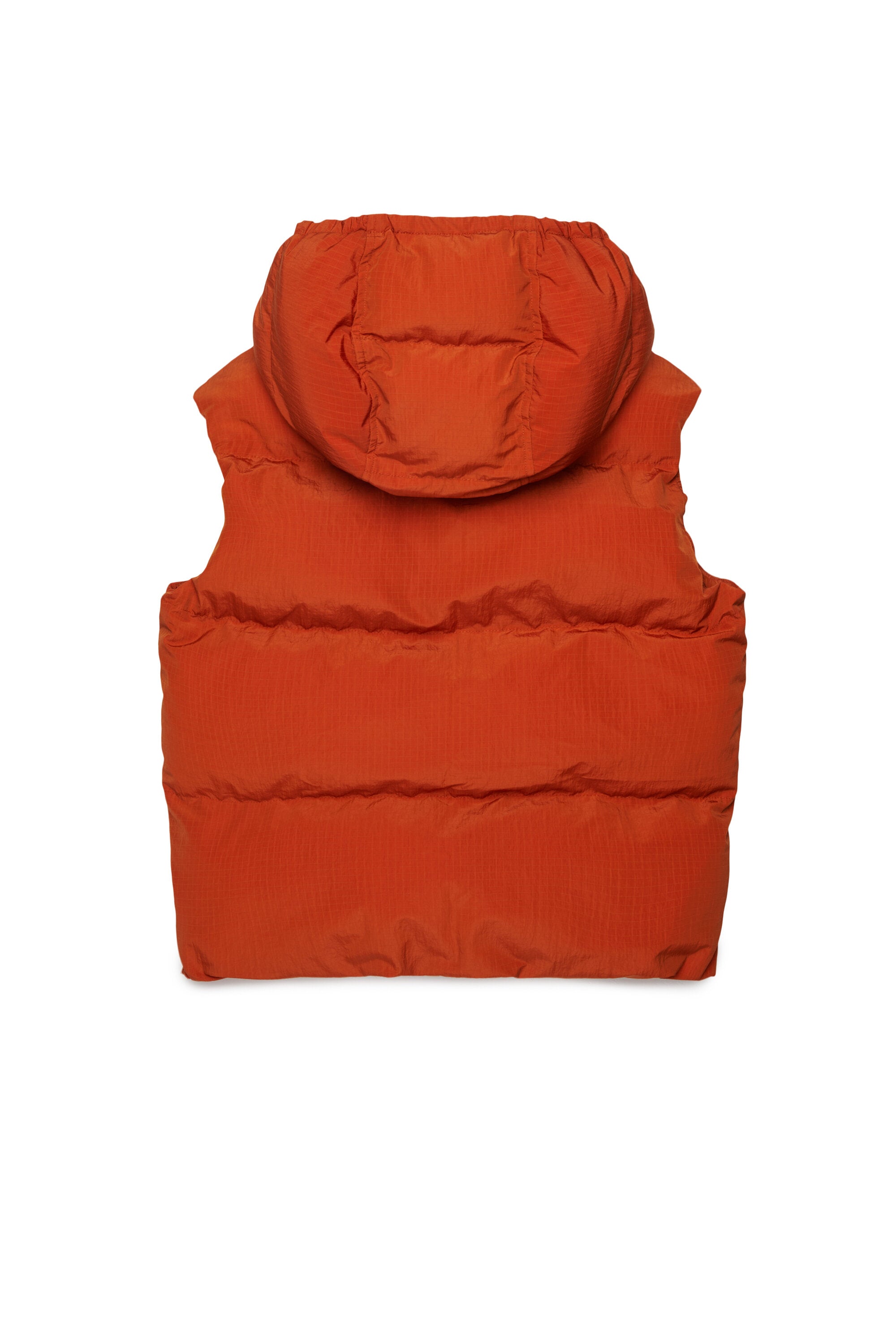 Padded vest with logo