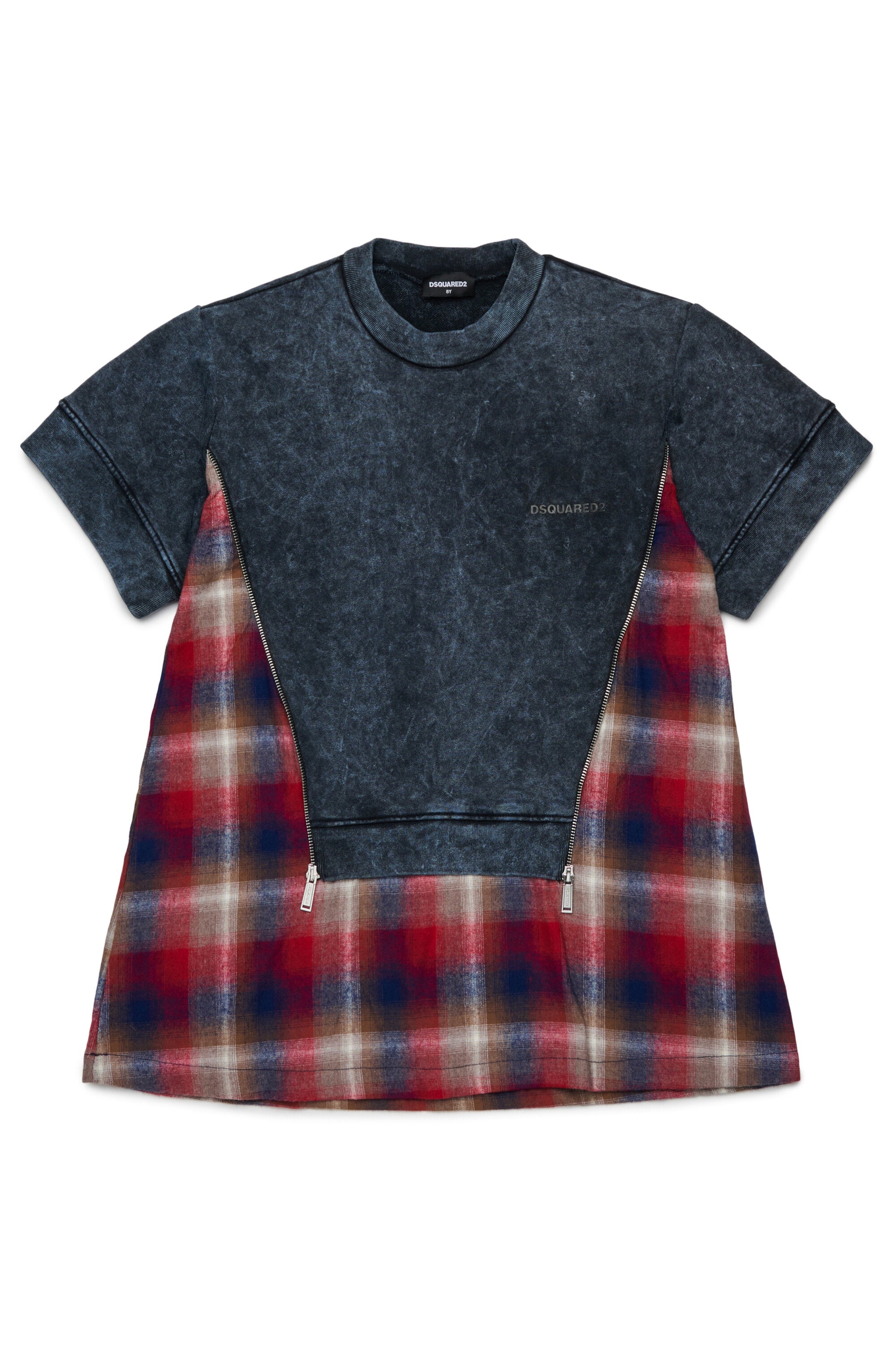 霜降り効果のマキシ・セーター・ドレス