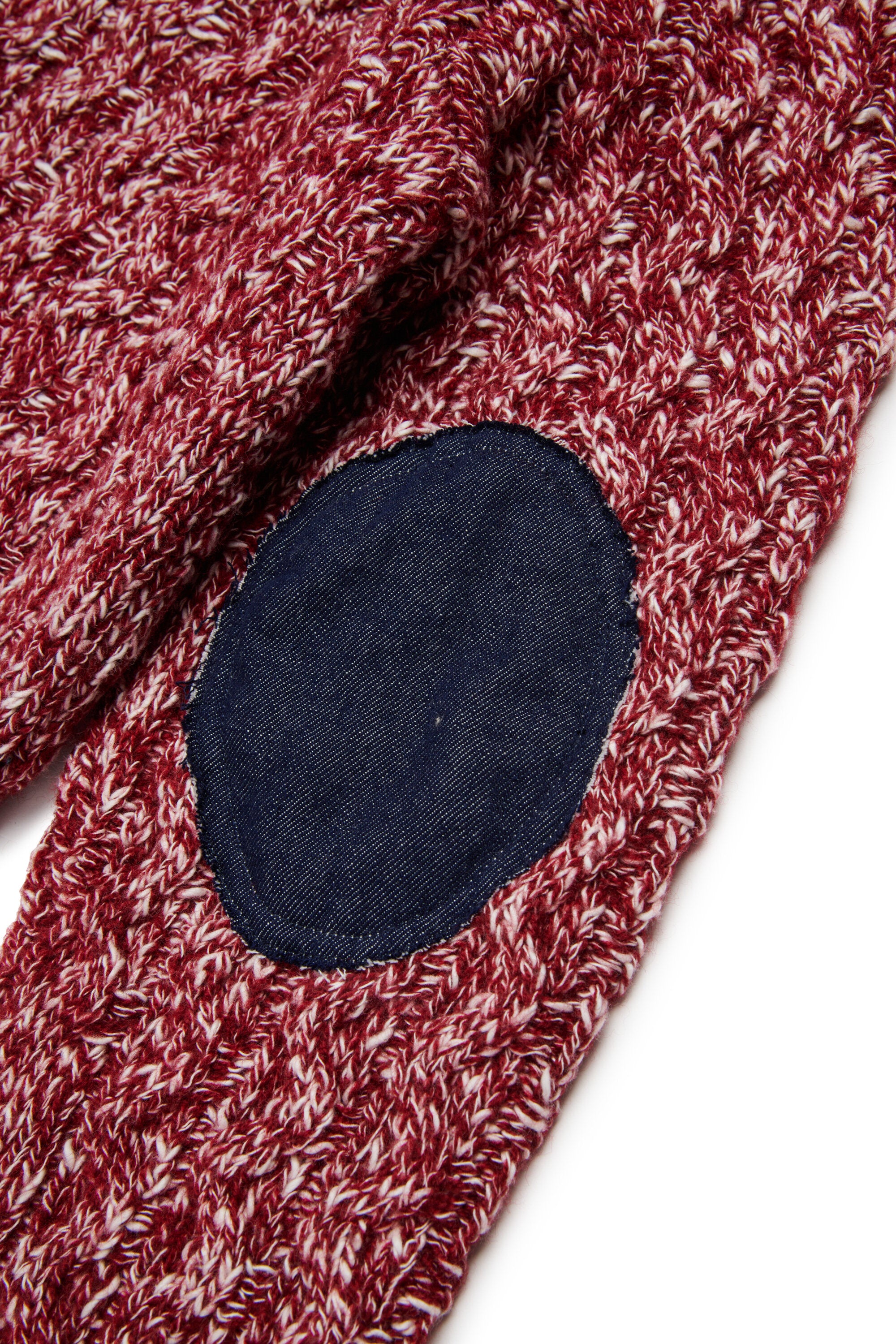 プレーテッド・ウール混プルオーバー