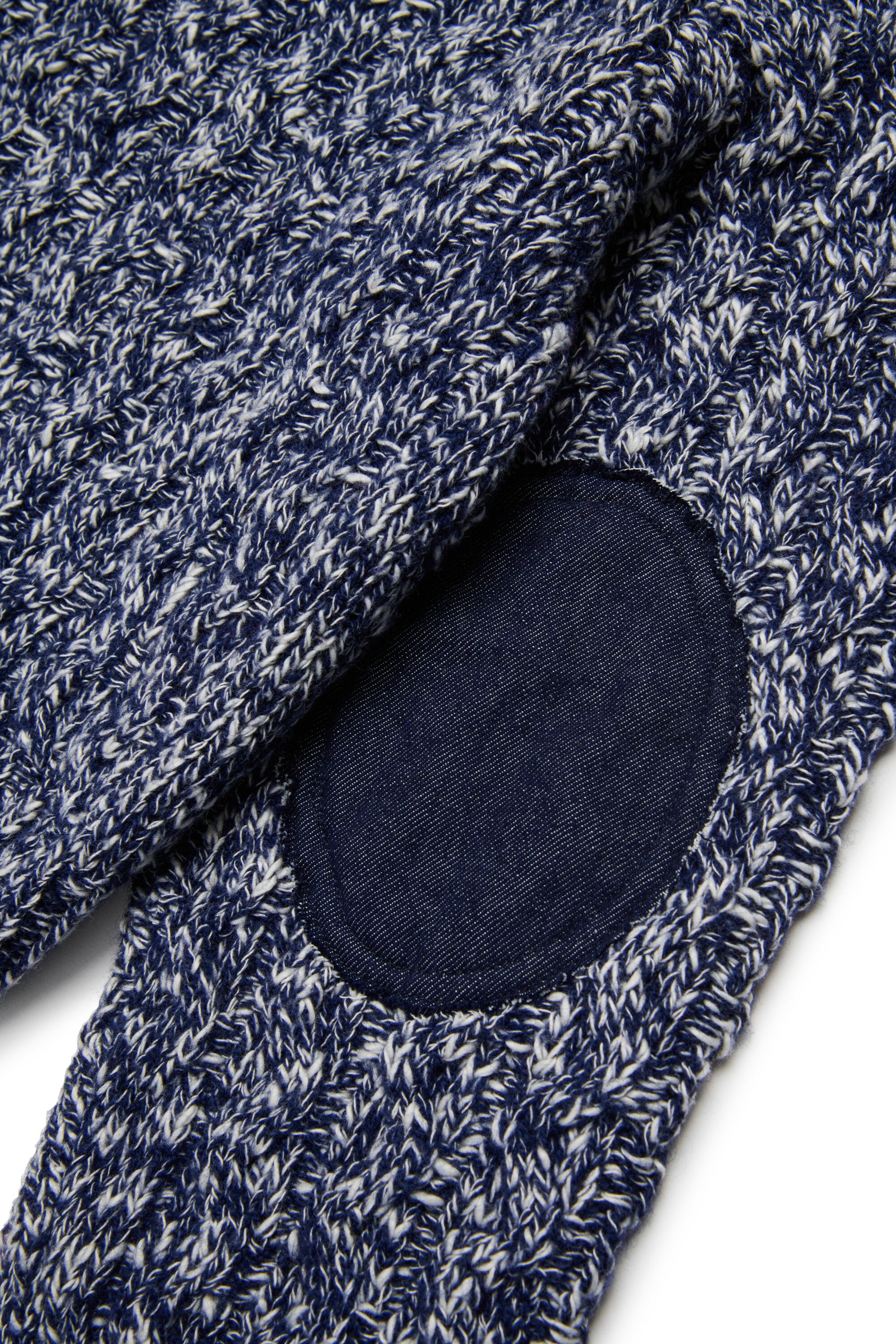 Plaited wool blend pullover