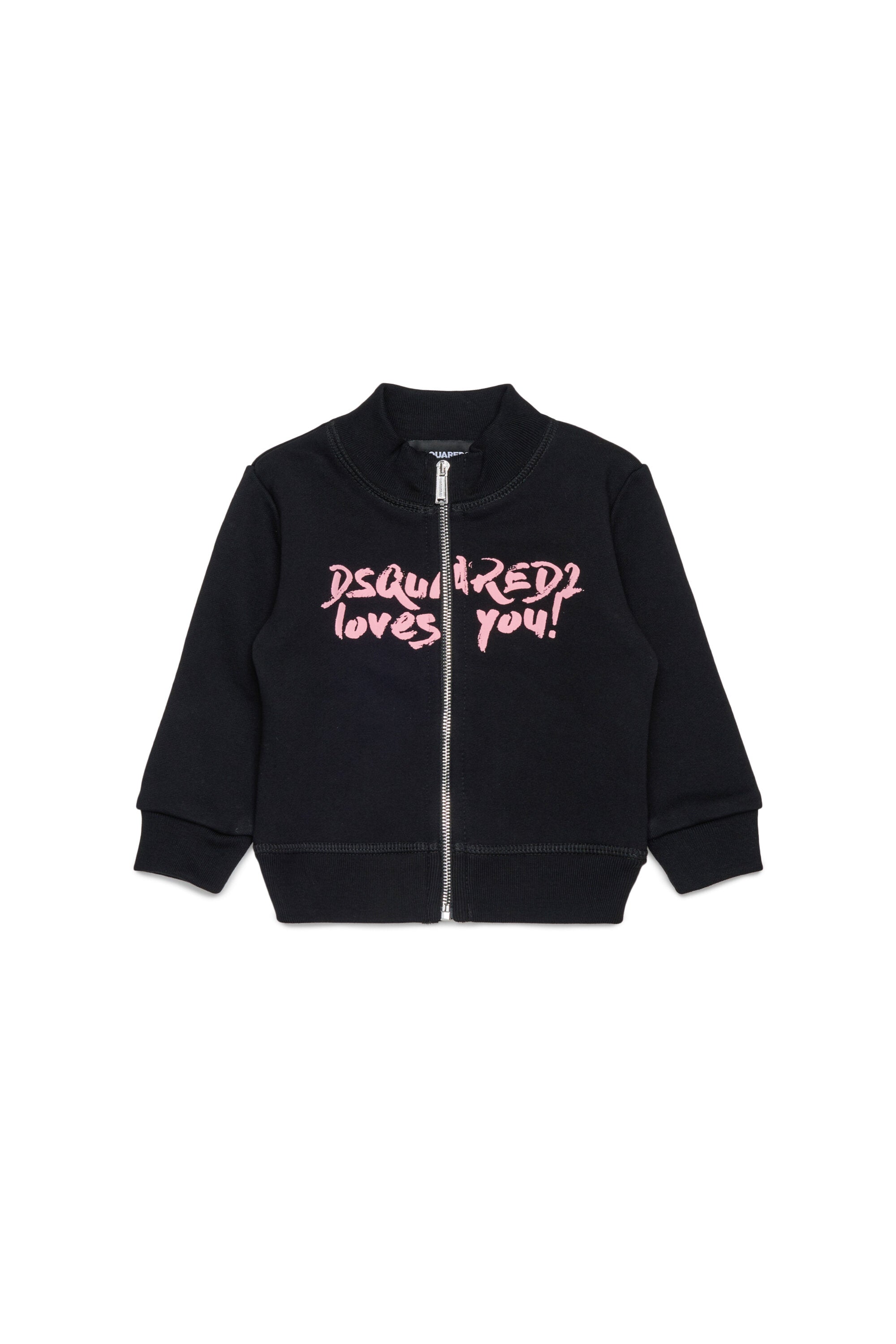 Dsquared2 Loves You full zipper sweatshirt